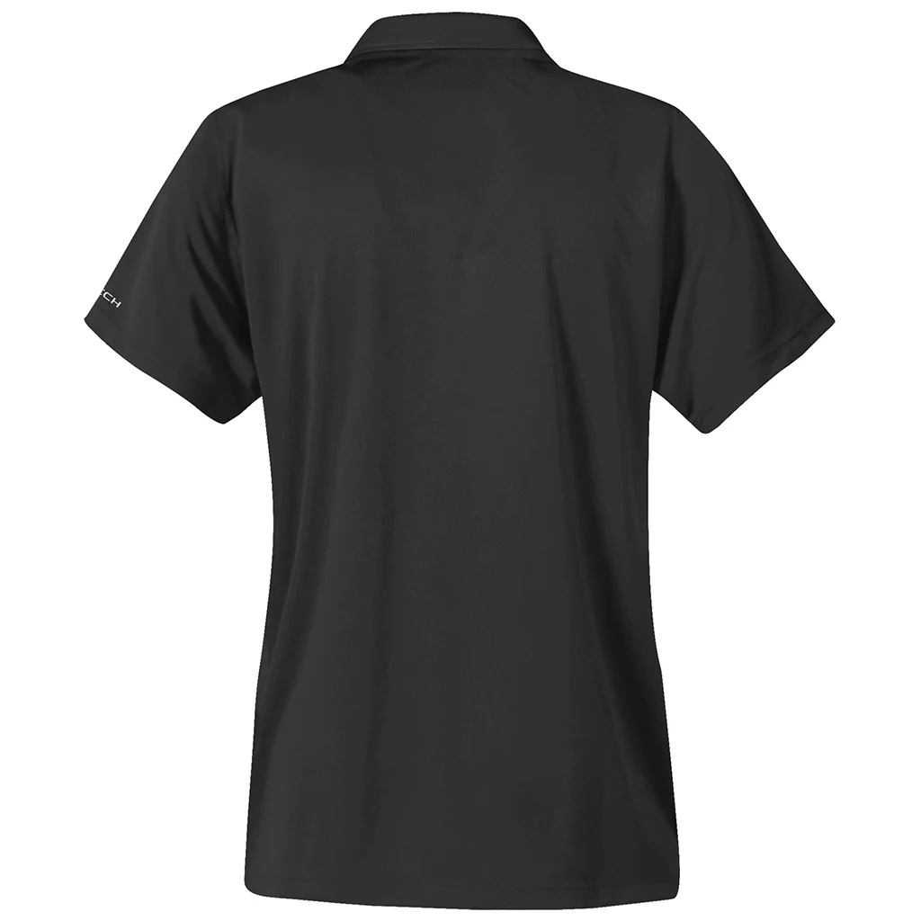 Stormtech Womens Apollo Polo Shirt Black - Image 2