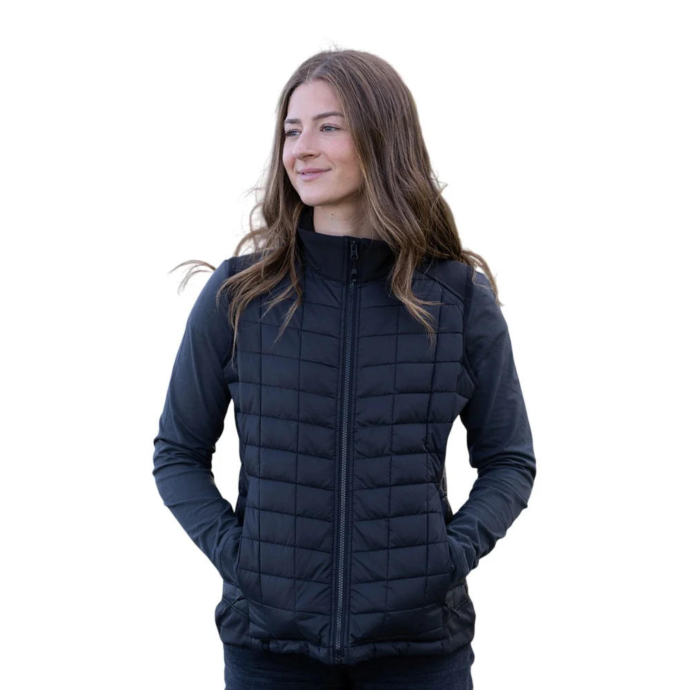 Stormtech Womens Appalachian Thermal Softshell Gilet Black - Image 2