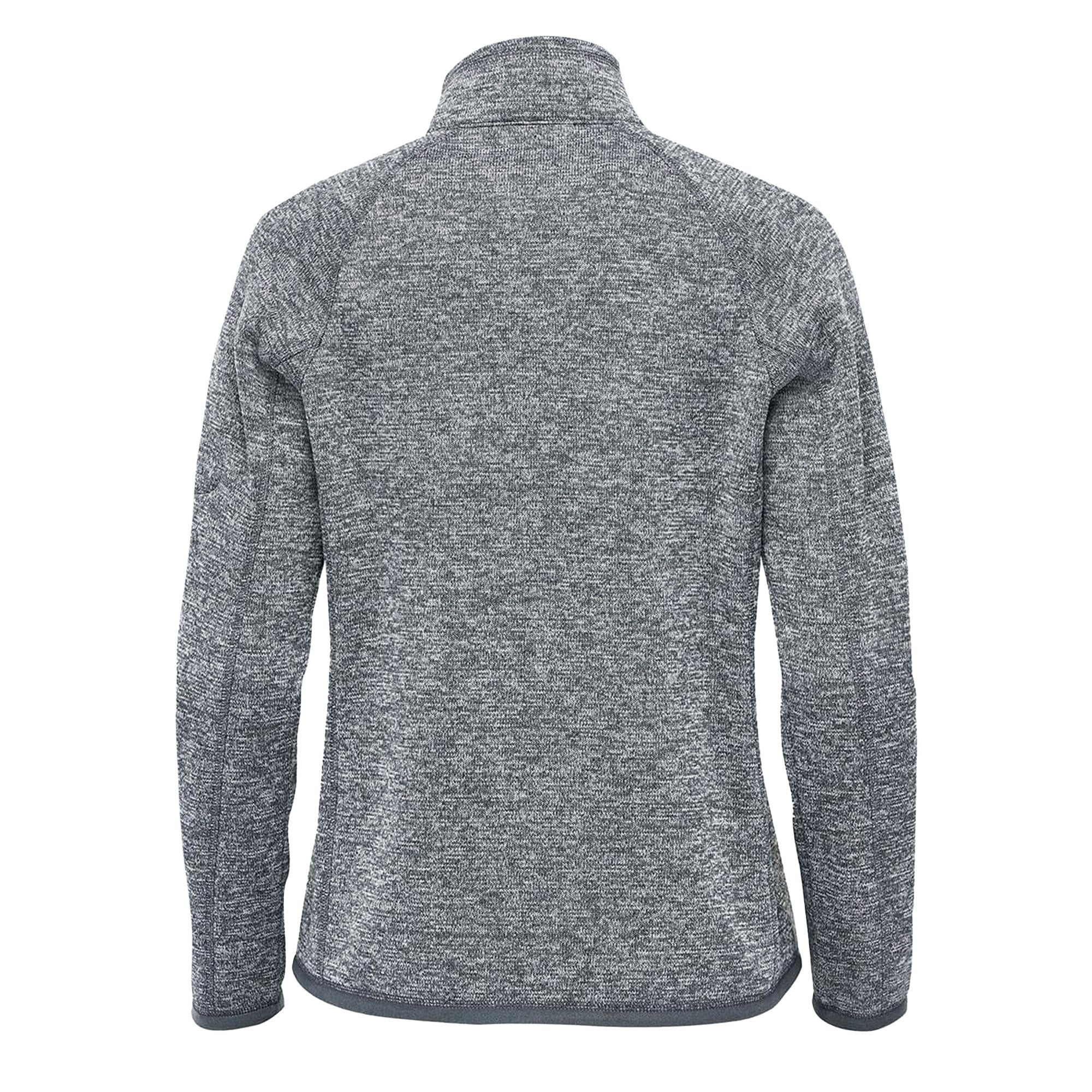 Stormtech Womens Avalante Heather Full Zip Fleece Jacket Granite - Image 2
