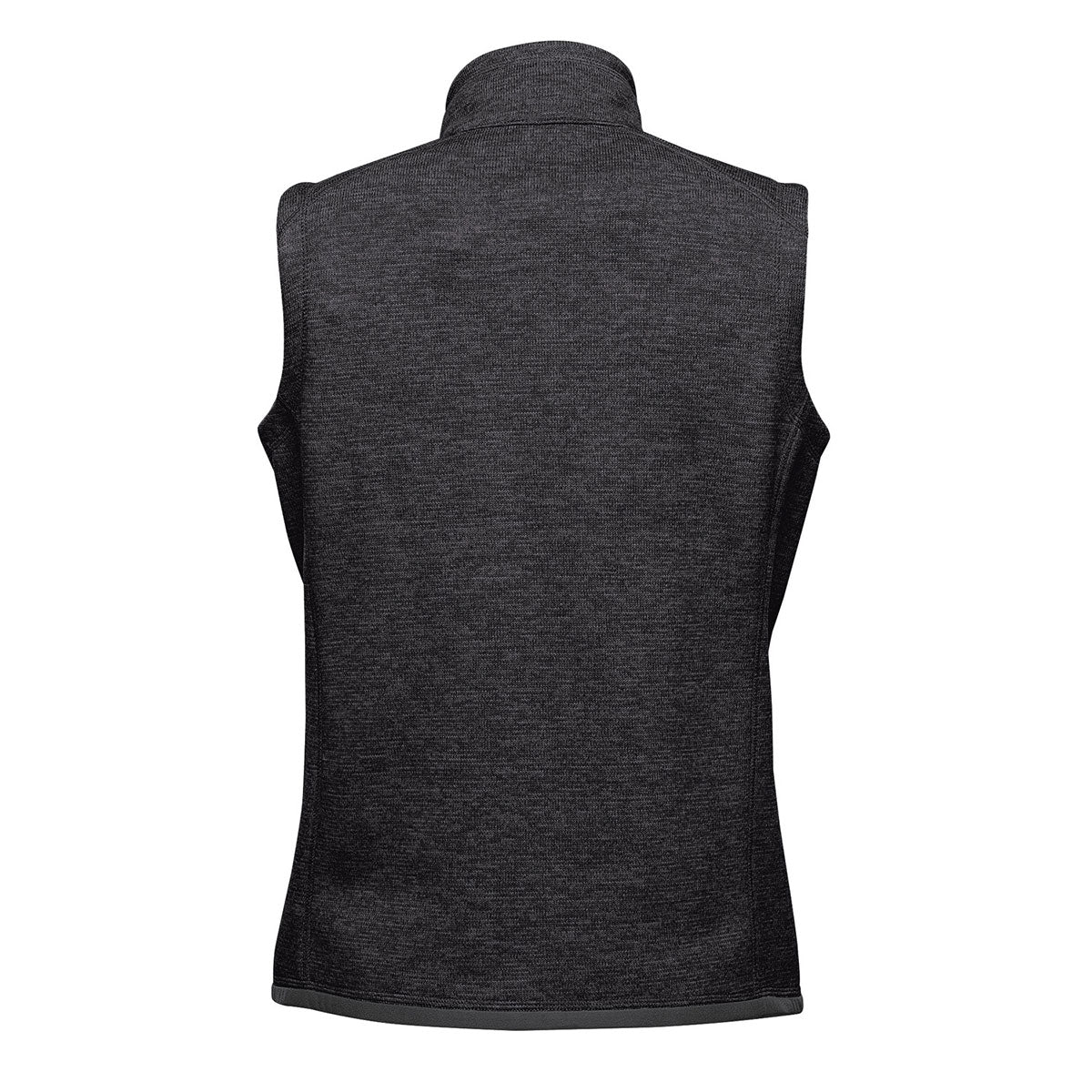 Stormtech Womens Avalante Knitted Heather Full Zip Gilet Black - Image 2