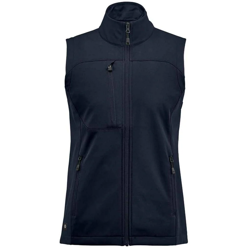 Stormtech Womens Cascades Softshell Body Warmer Navy