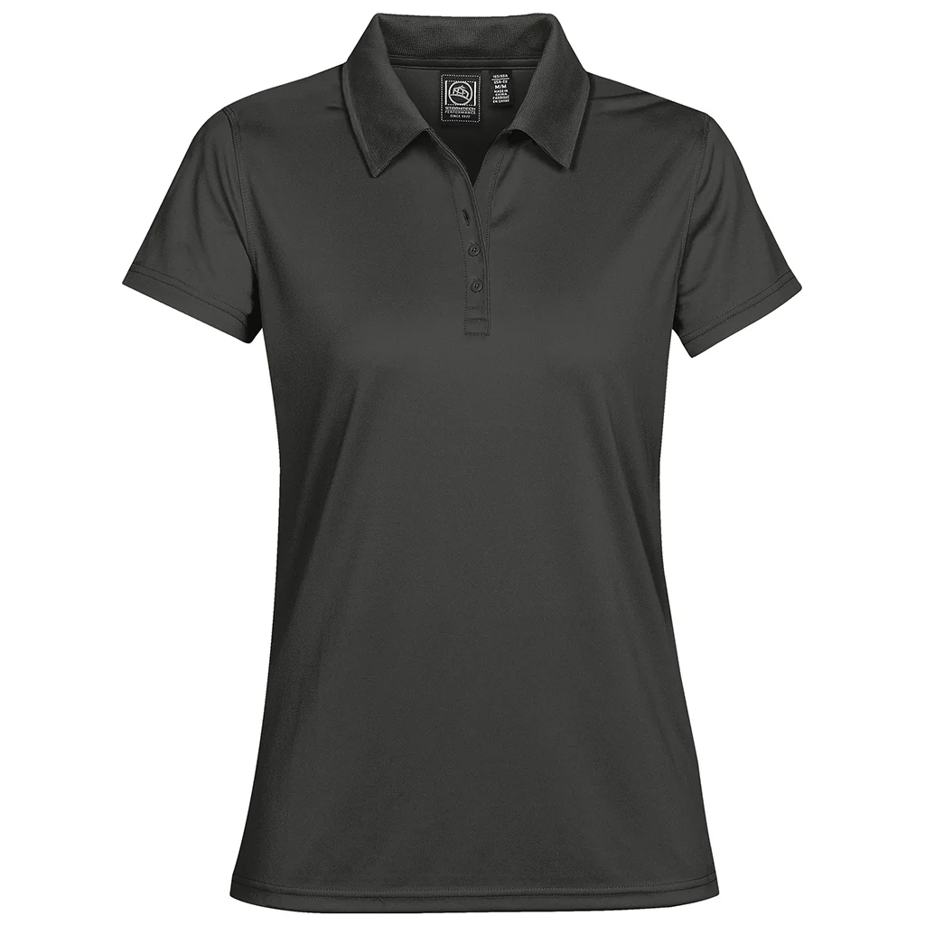 Stormtech Womens Eclipse Piqué Polo Shirt Carbon