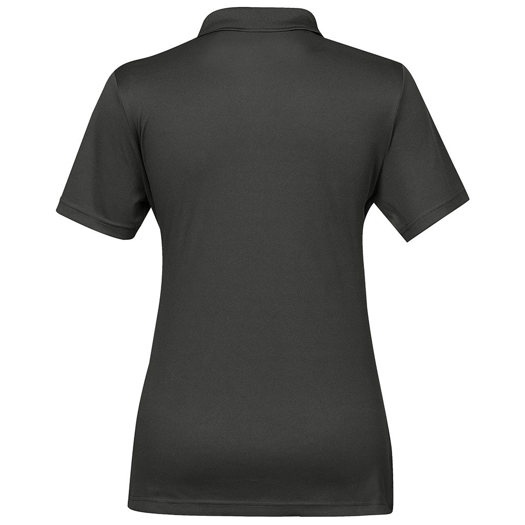 Stormtech Womens Eclipse Piqué Polo Shirt Carbon - Image 2