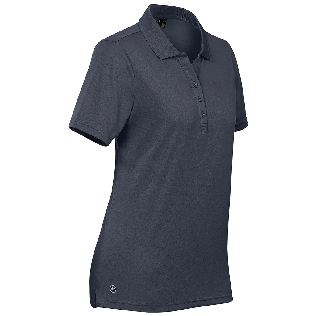 Stormtech Womens Eclipse Piqué Polo Shirt Navy - Image 3