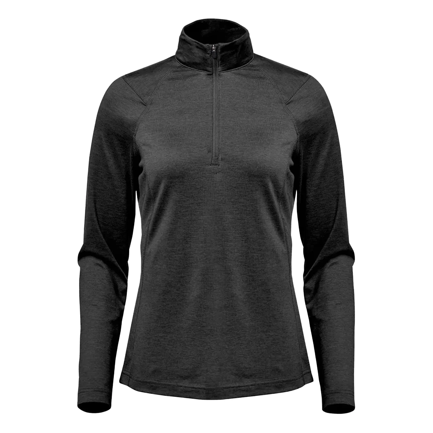 Stormtech Womens Milano Quarter Zip Fleece Top Black