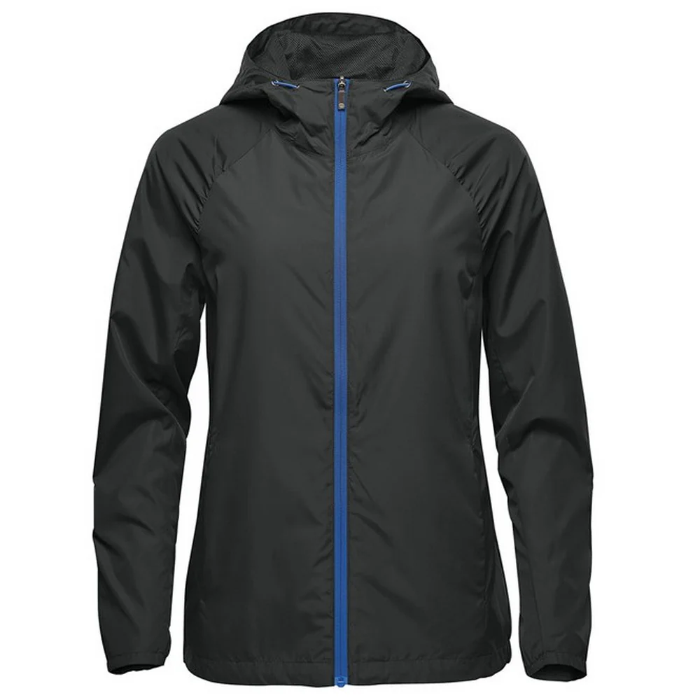 Stormtech Womens Pacifica Lightweight Jacket Black/Azure
