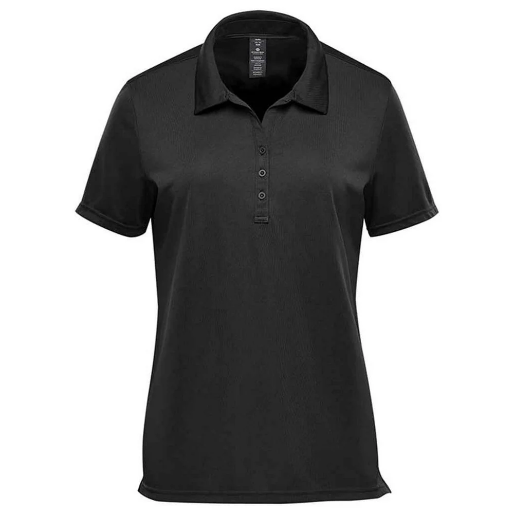 Stormtech Womens Treeline Performance Polo Shirt Black