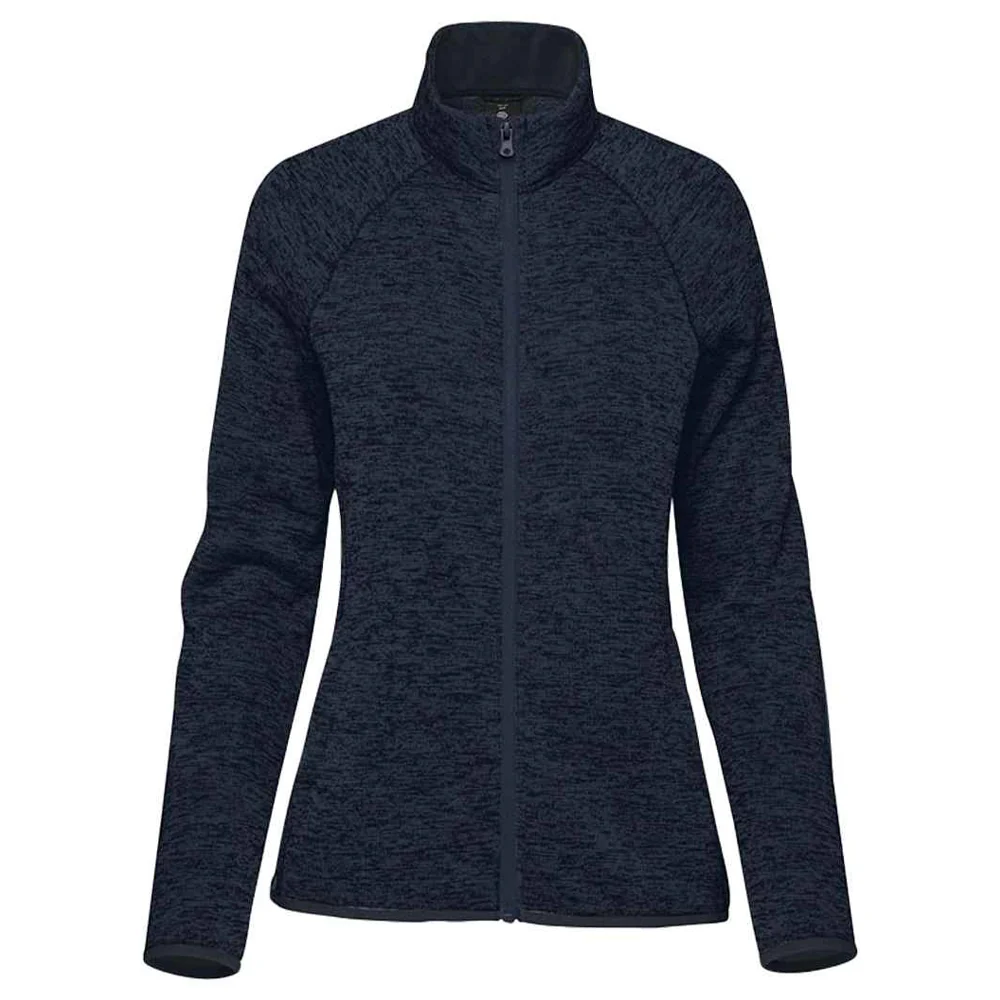 Stormtech Womens Yosemite Full Zip Fleece Jacket Navy Heather