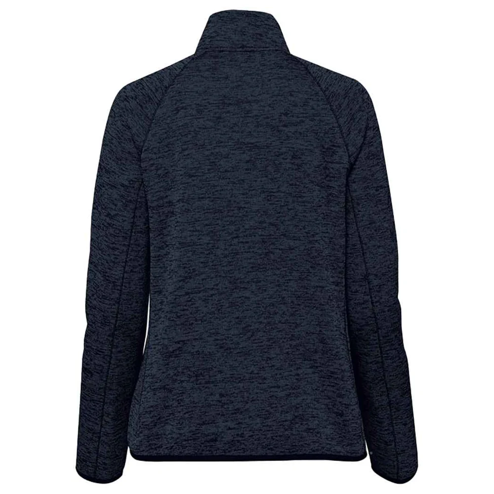 Stormtech Womens Yosemite Full Zip Fleece Jacket Navy Heather - Image 2