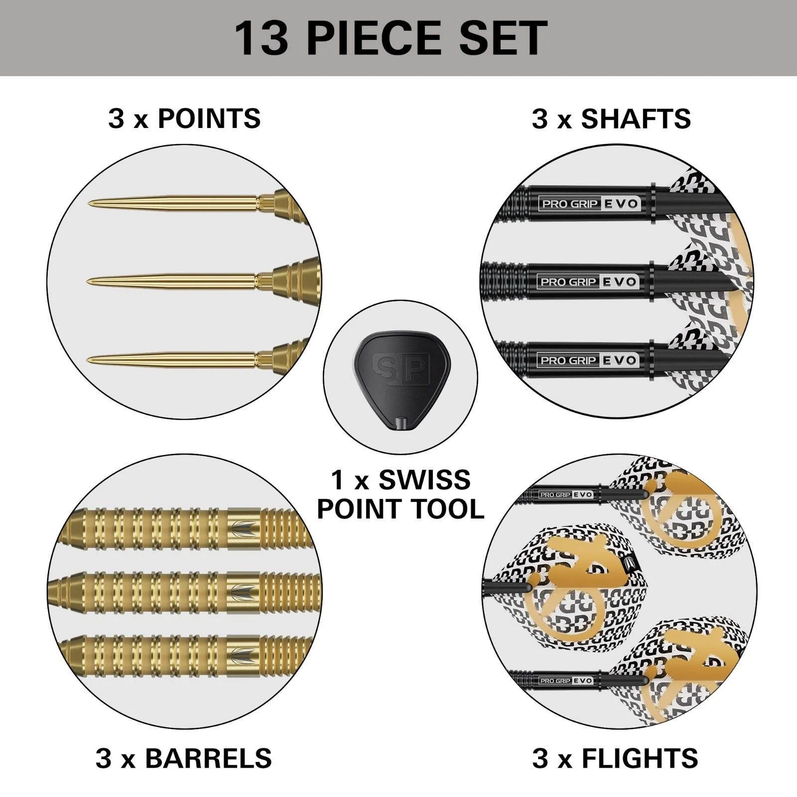 Target Bolide Envy 02 90% Tungsten 24G Steel Tip Darts - Image 3