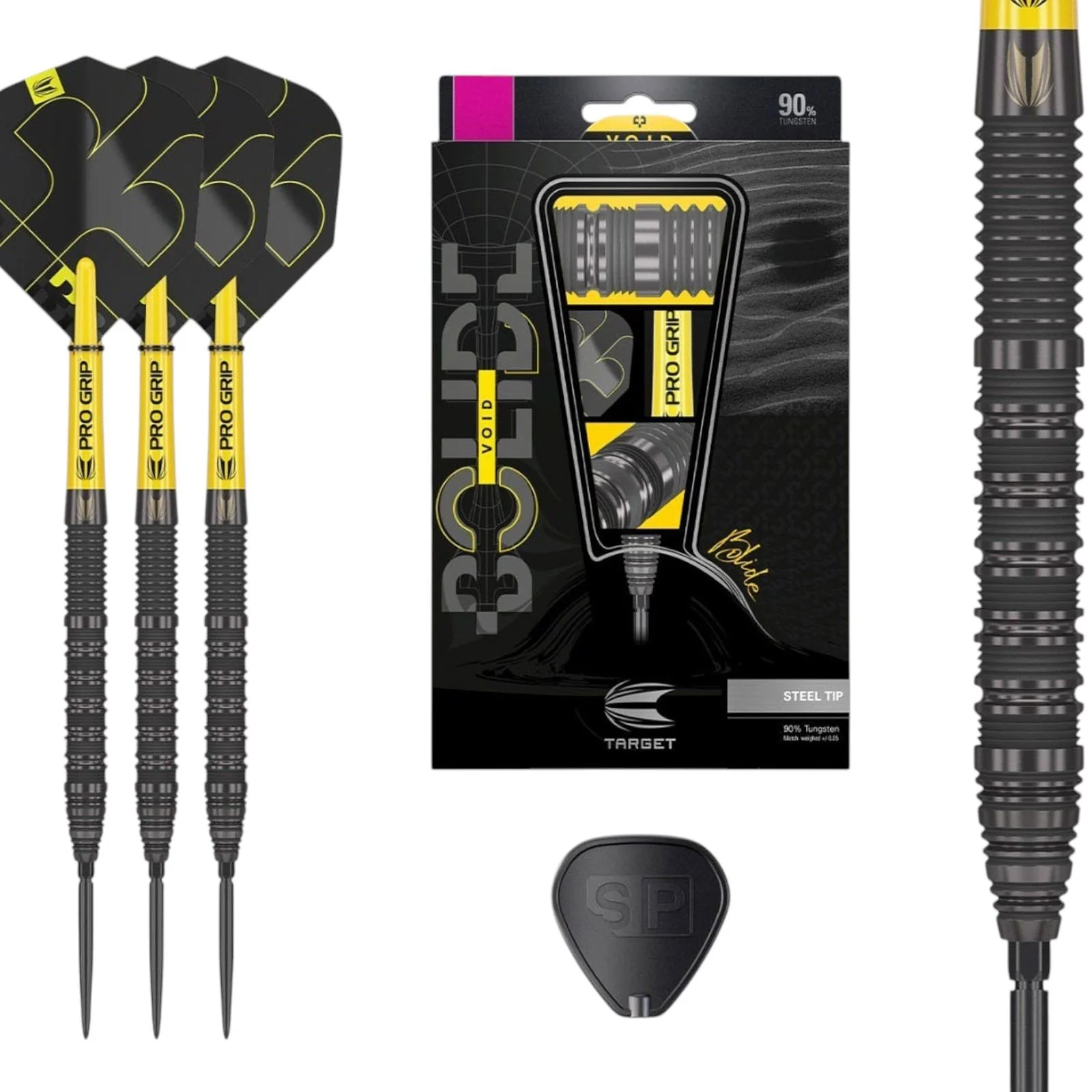 Target Darts Bolide Void 01 SP 90% Tungsten 25G Steel Tip Dart