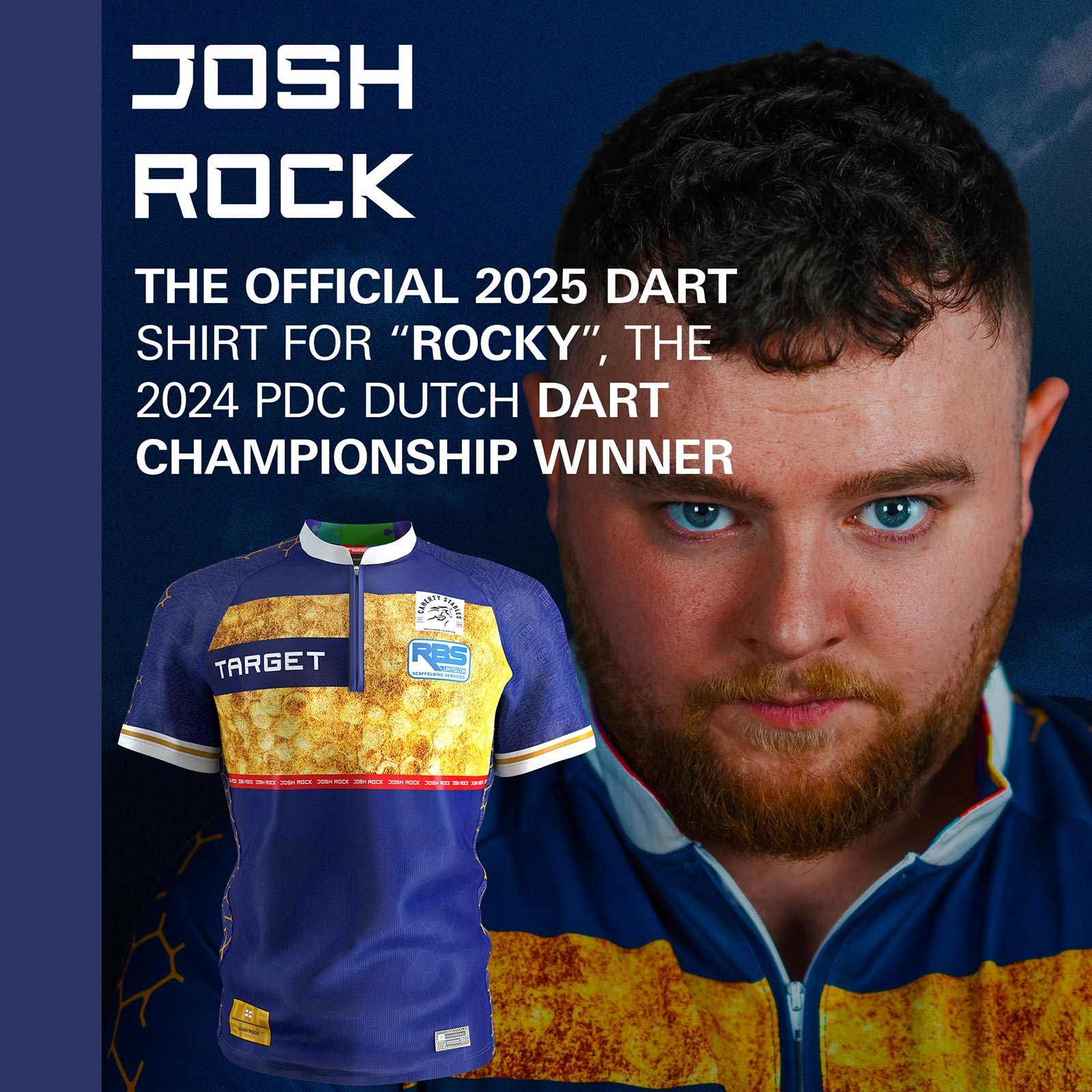 Target Josh Rock Playing Shirt - Image 6