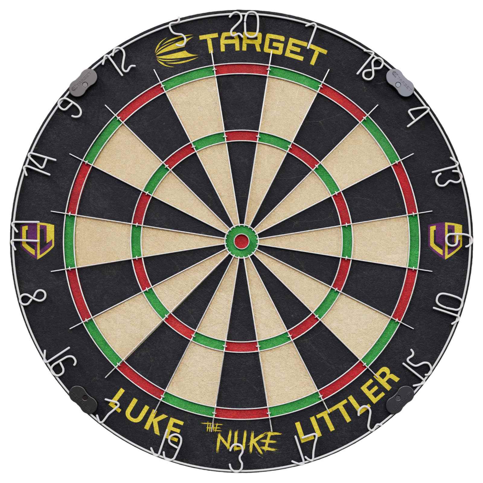 Target Darts Luke Littler 'The Nuke' Dartboard Set - Image 2