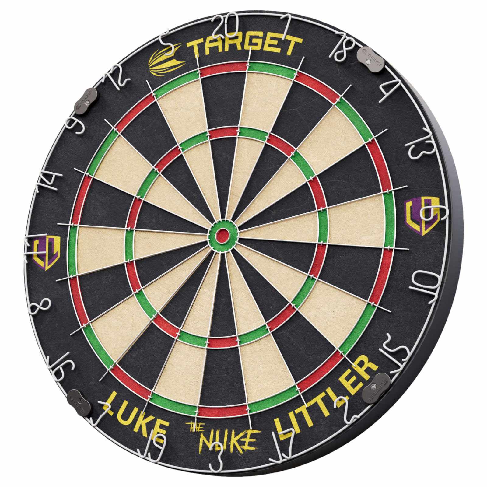 Target Darts Luke Littler 'The Nuke' Dartboard Set - Image 3