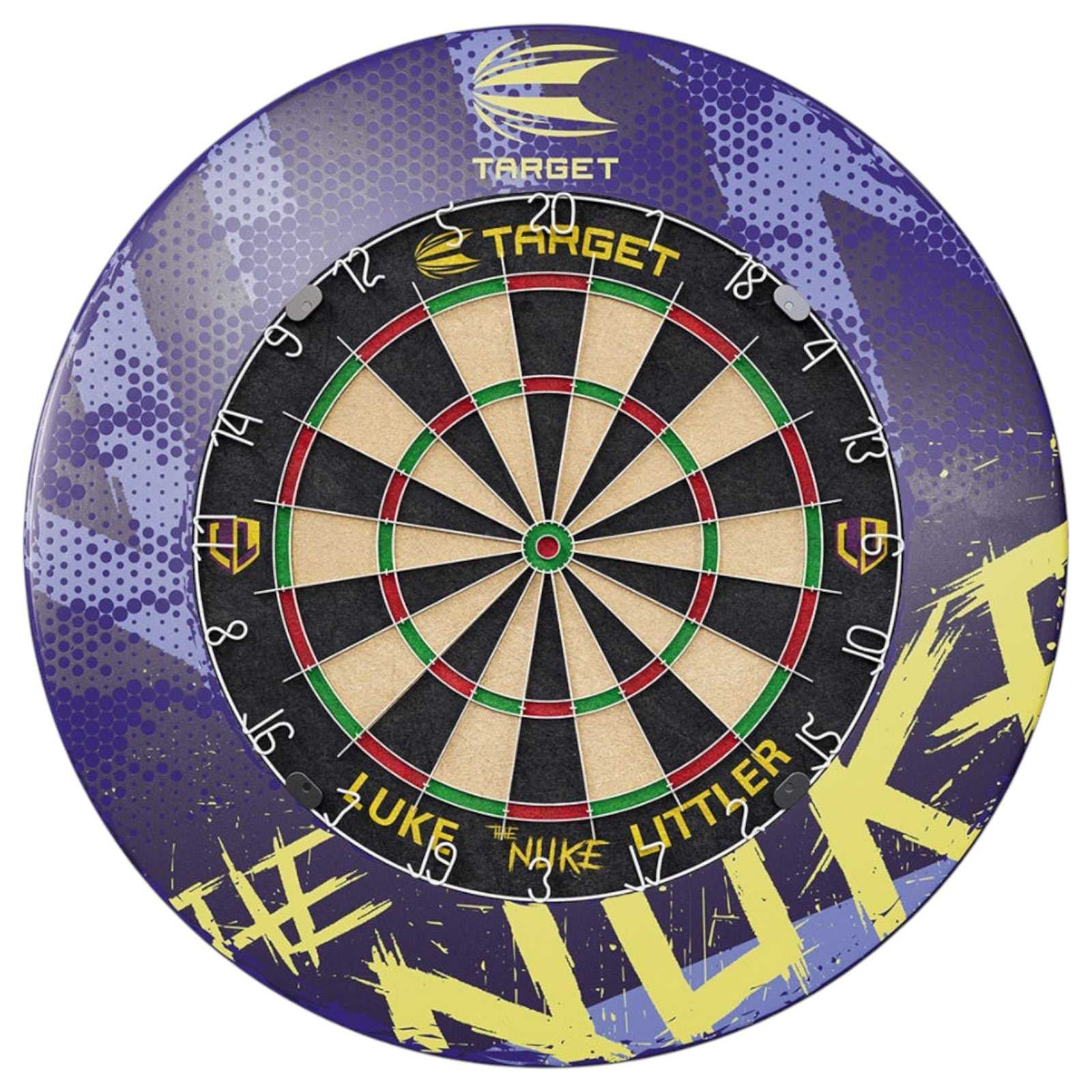 Target Luke Littler 'The Nuke' Dartboard Surround - Image 5
