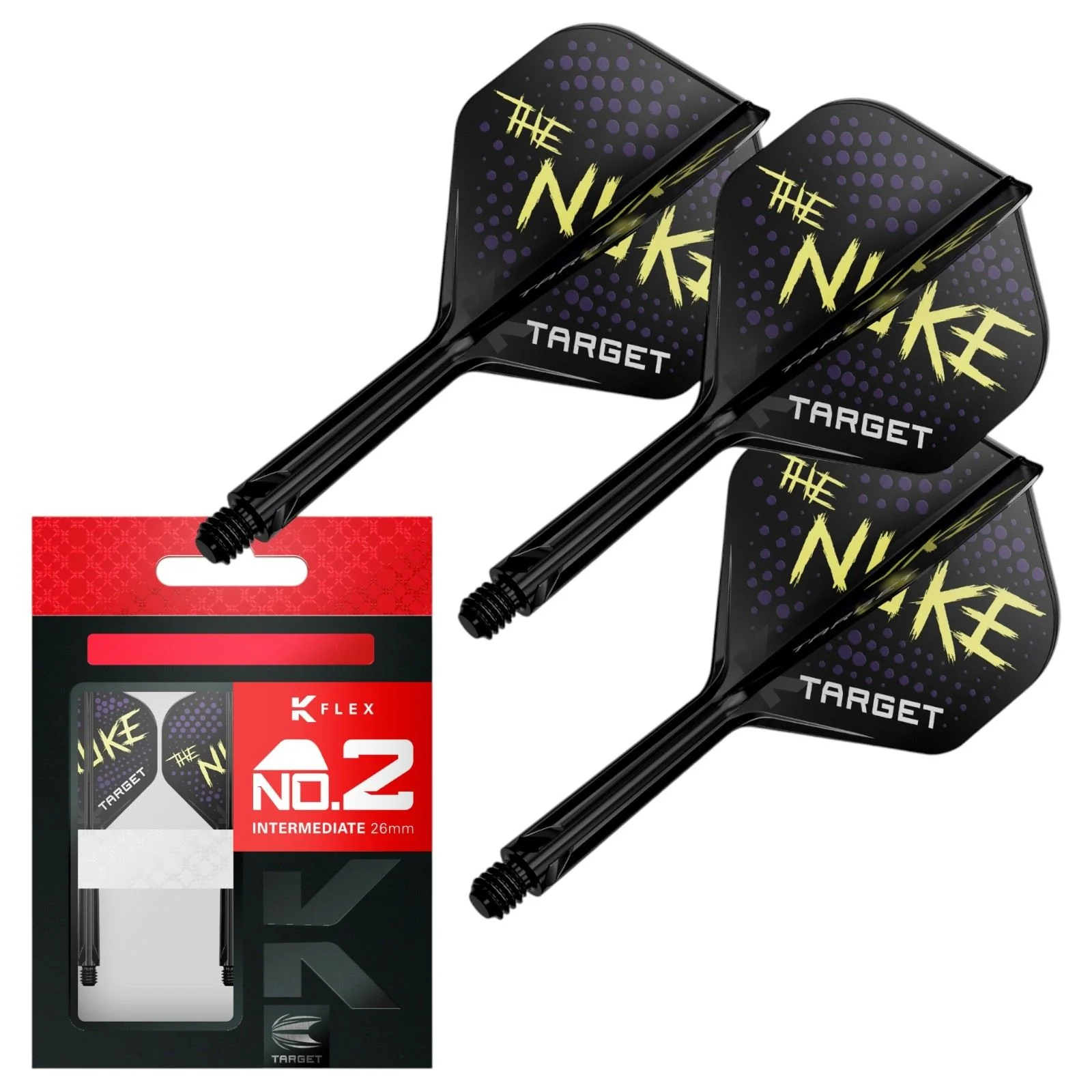 Target Darts Luke Littler The Nuke K-Flex No.2 Flights 26mm