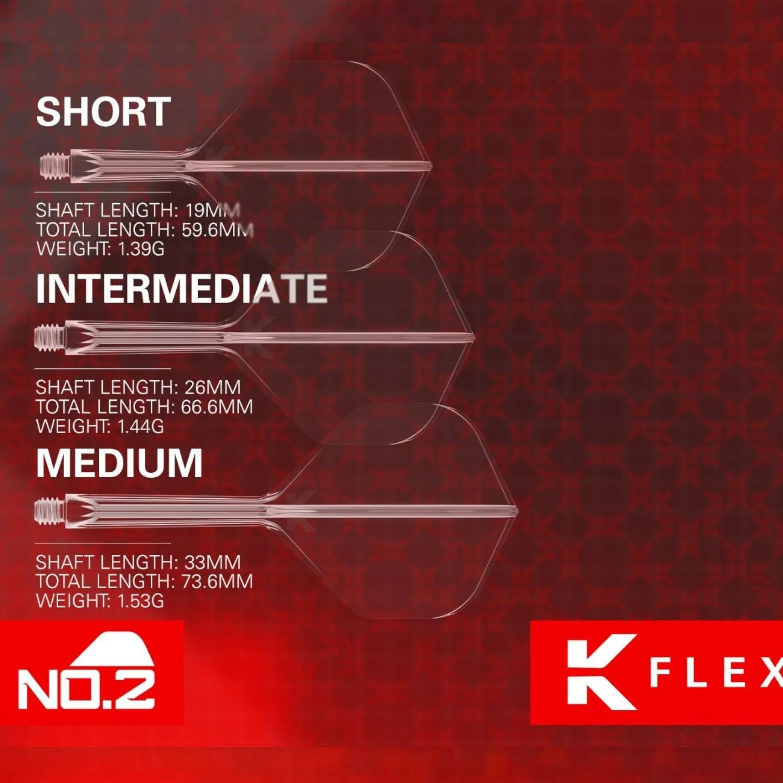 Target Darts Luke Littler The Nuke K-Flex No.2 Flights 26mm - Image 7