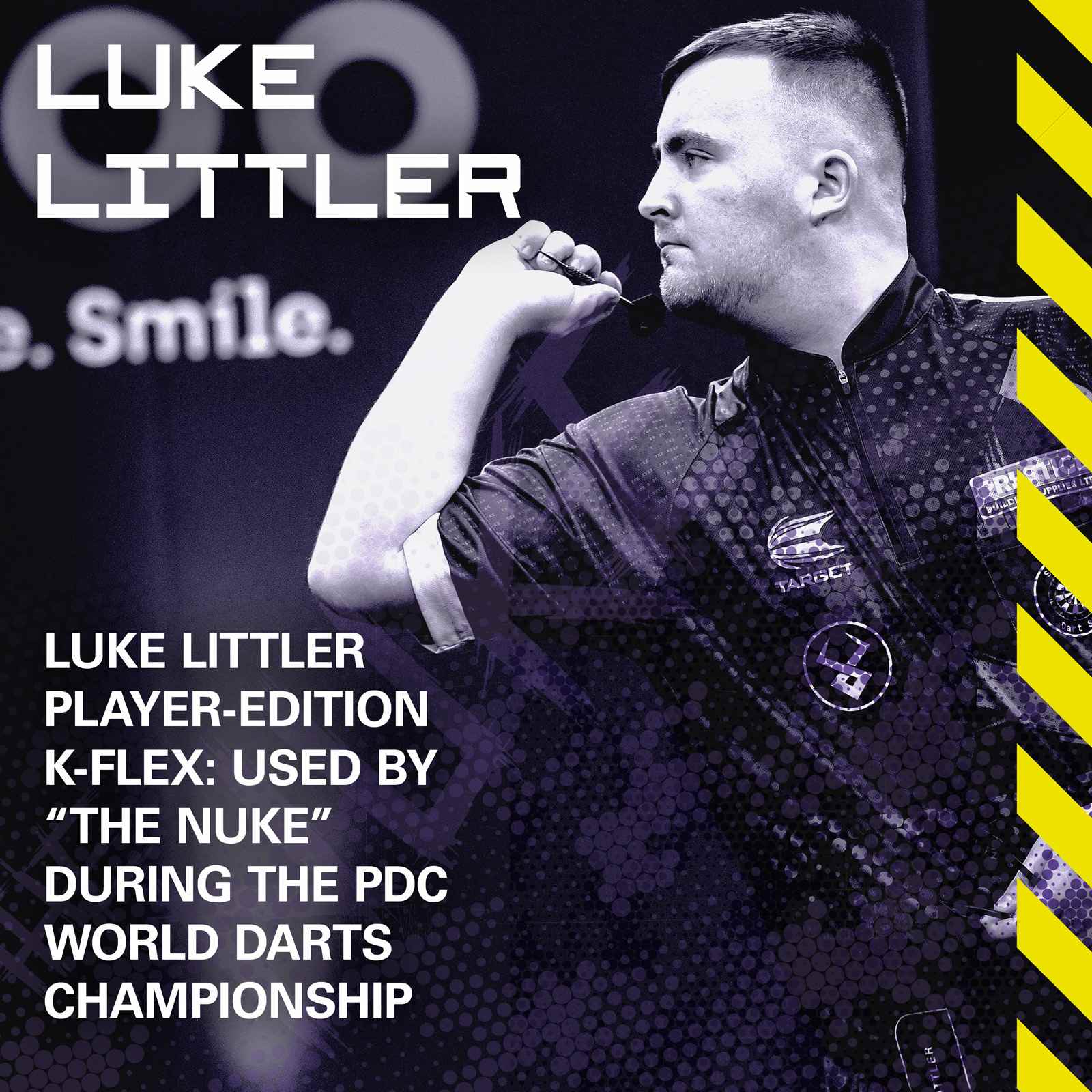 Target Darts Luke Littler The Nuke K-Flex No.2 Flights 26mm - Image 9