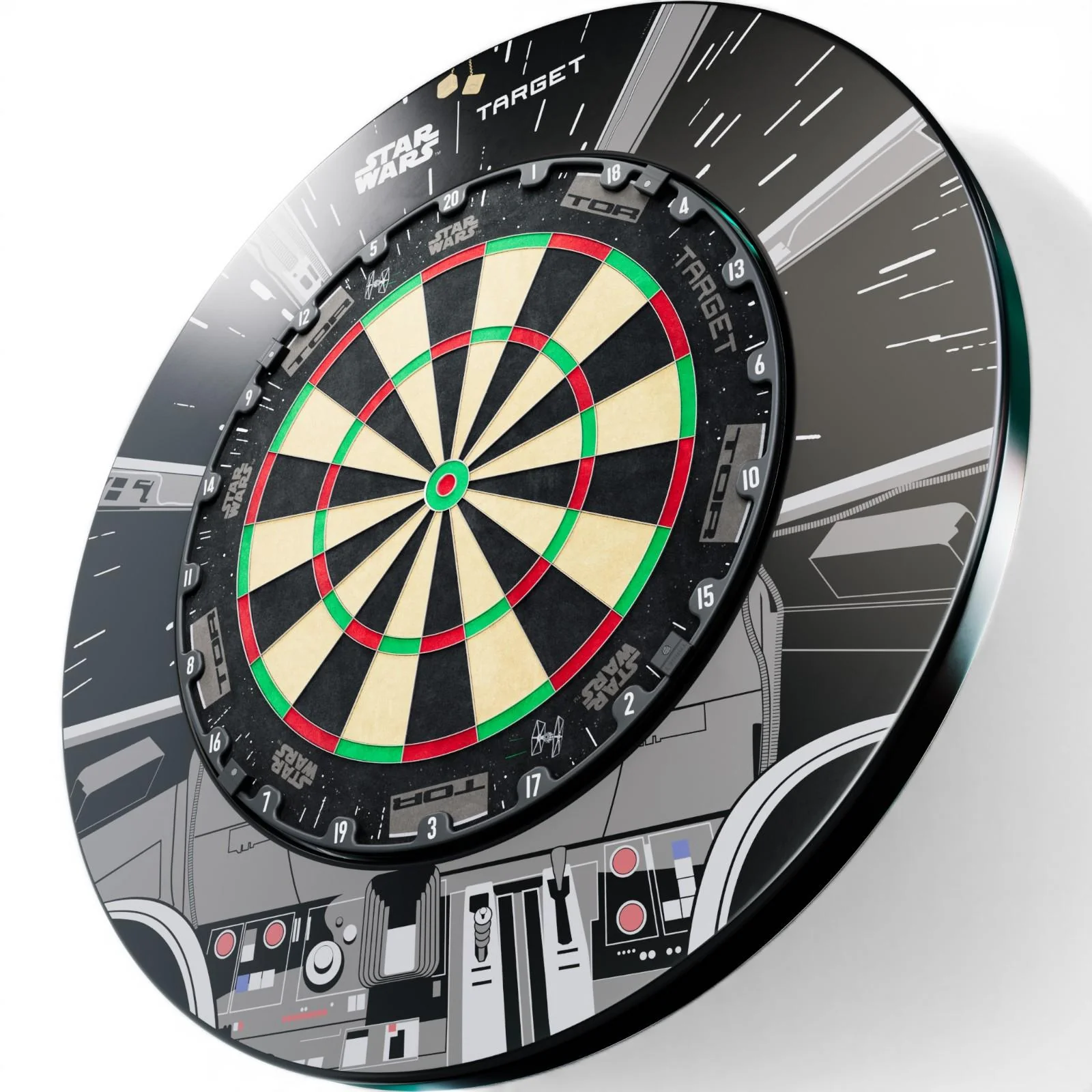 Target Darts Millennium Falcon Dartboard & Surround Bundle - Image 8