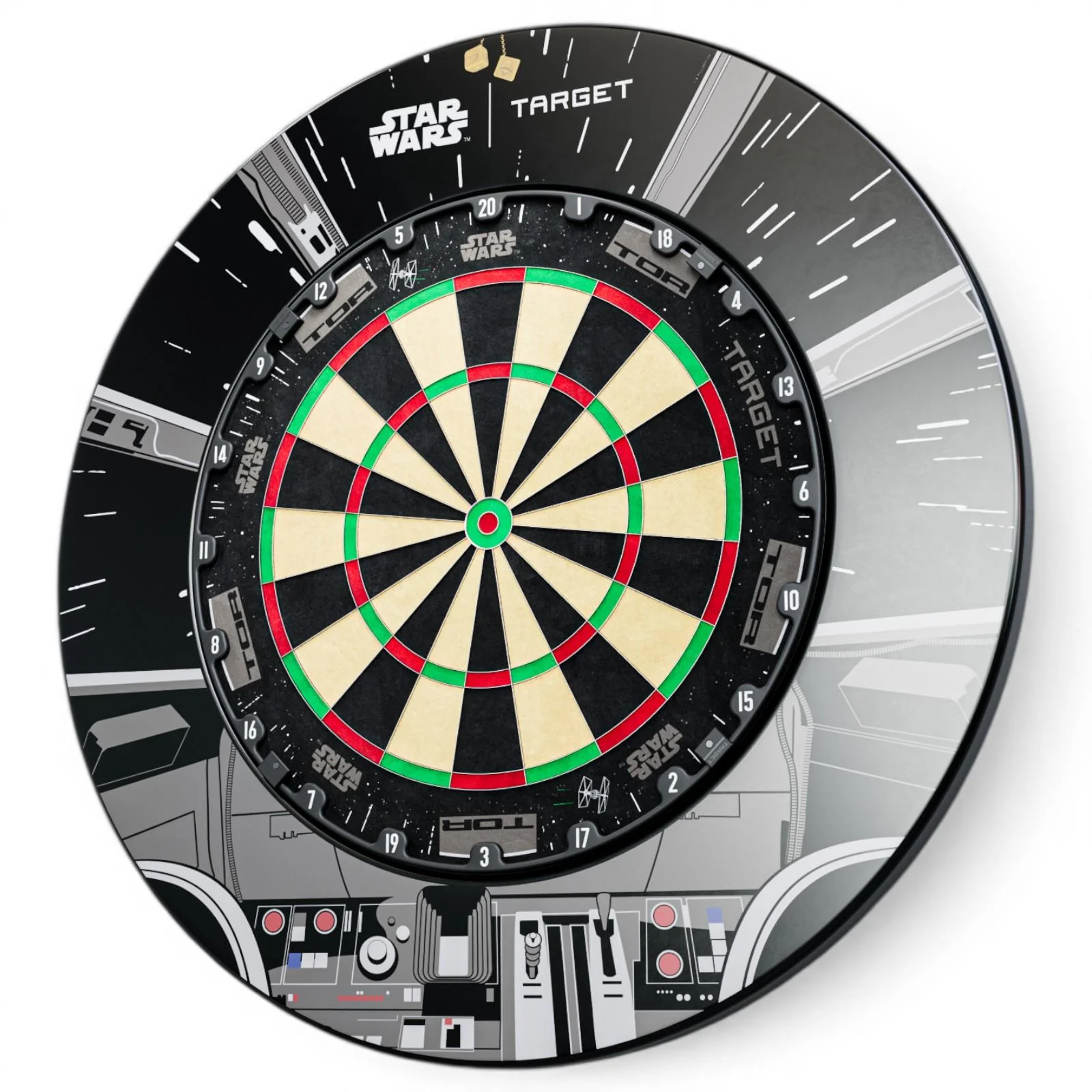 Target Darts Millennium Falcon Dartboard & Surround Bundle - Image 9