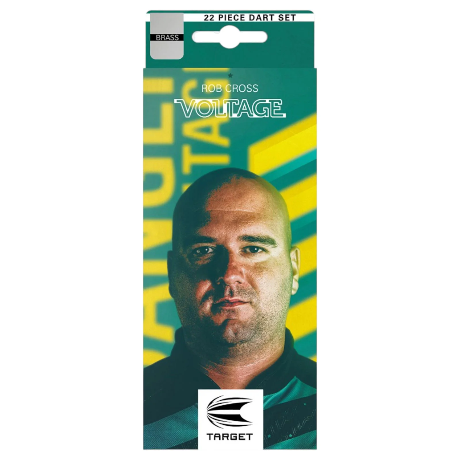 Target Darts Rob Cross 'Voltage' Brass 22G Steel Tip Dart Set - Image 4