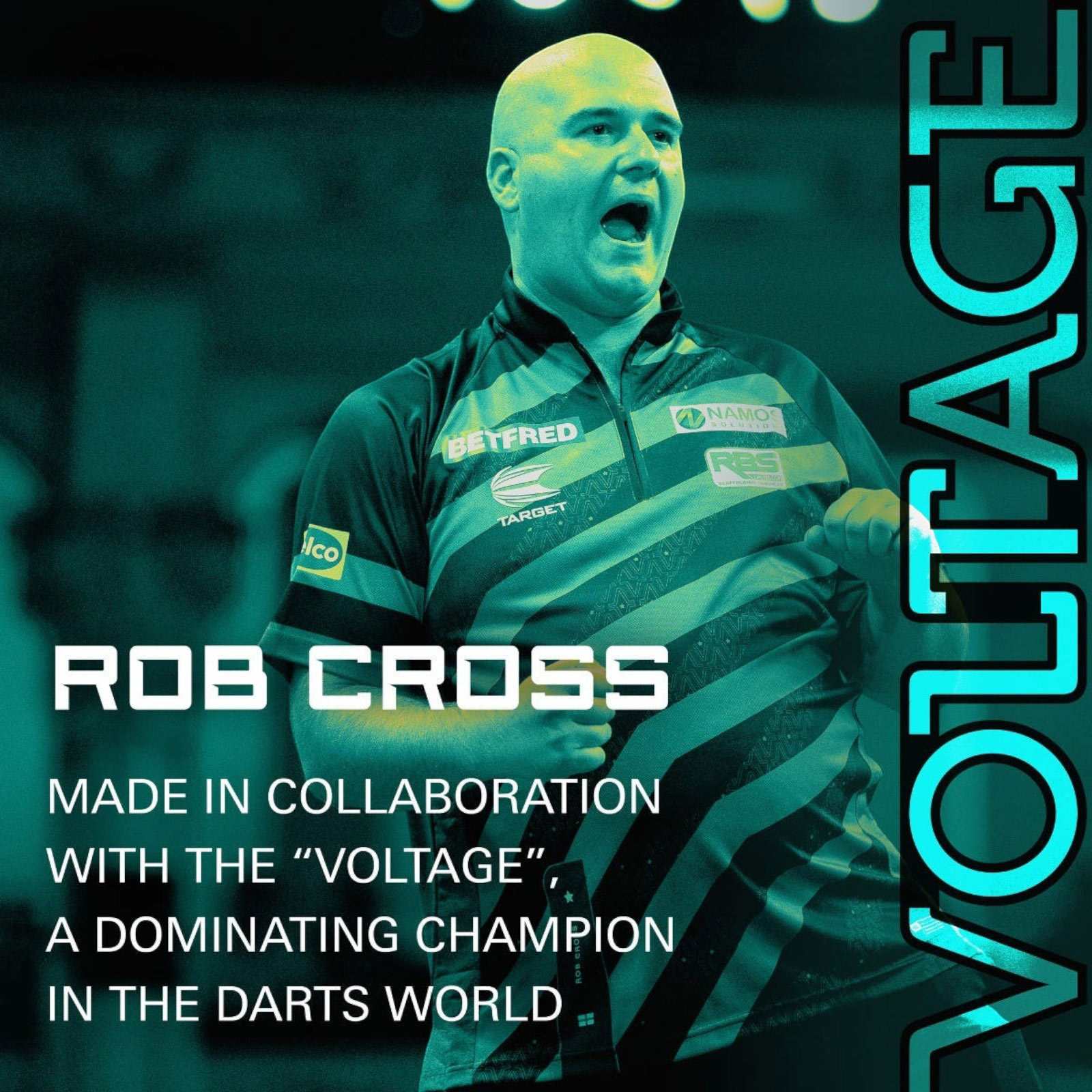 Target Darts Rob Cross The Voltage K-Flex No.2 Flights 26mm - Image 6