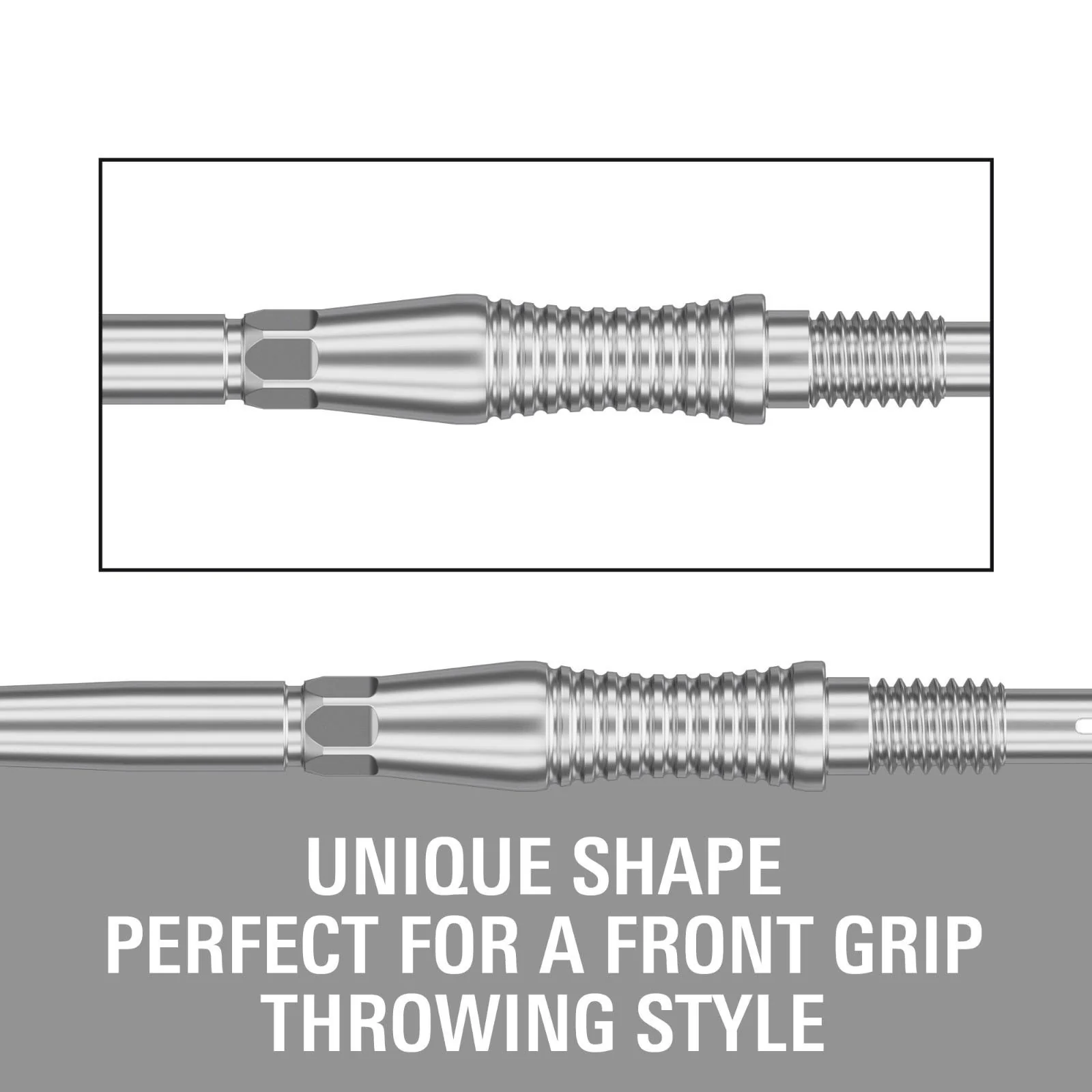 Target Signature Swiss RST Silver Dart Points - 30mm - Image 4