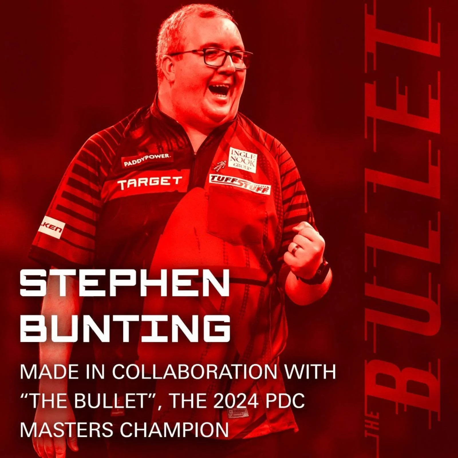 Target Darts Stephen Bunting The Bullet K-Flex Flights 26mm - Image 5