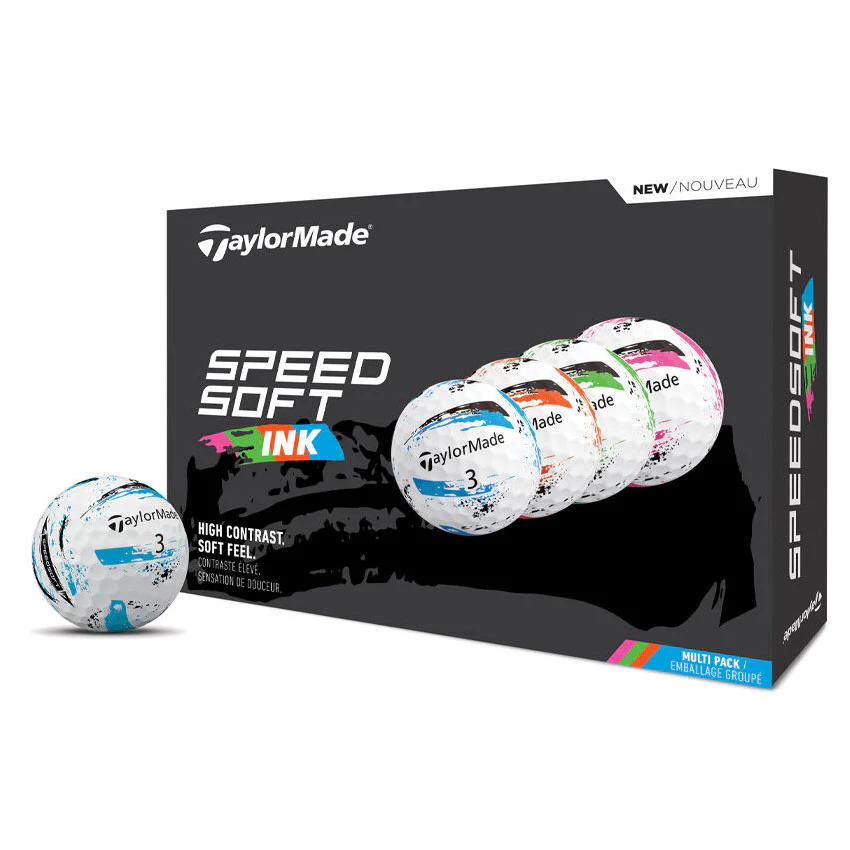 Taylormade Speedsoft Ink 2025 Golf Balls White