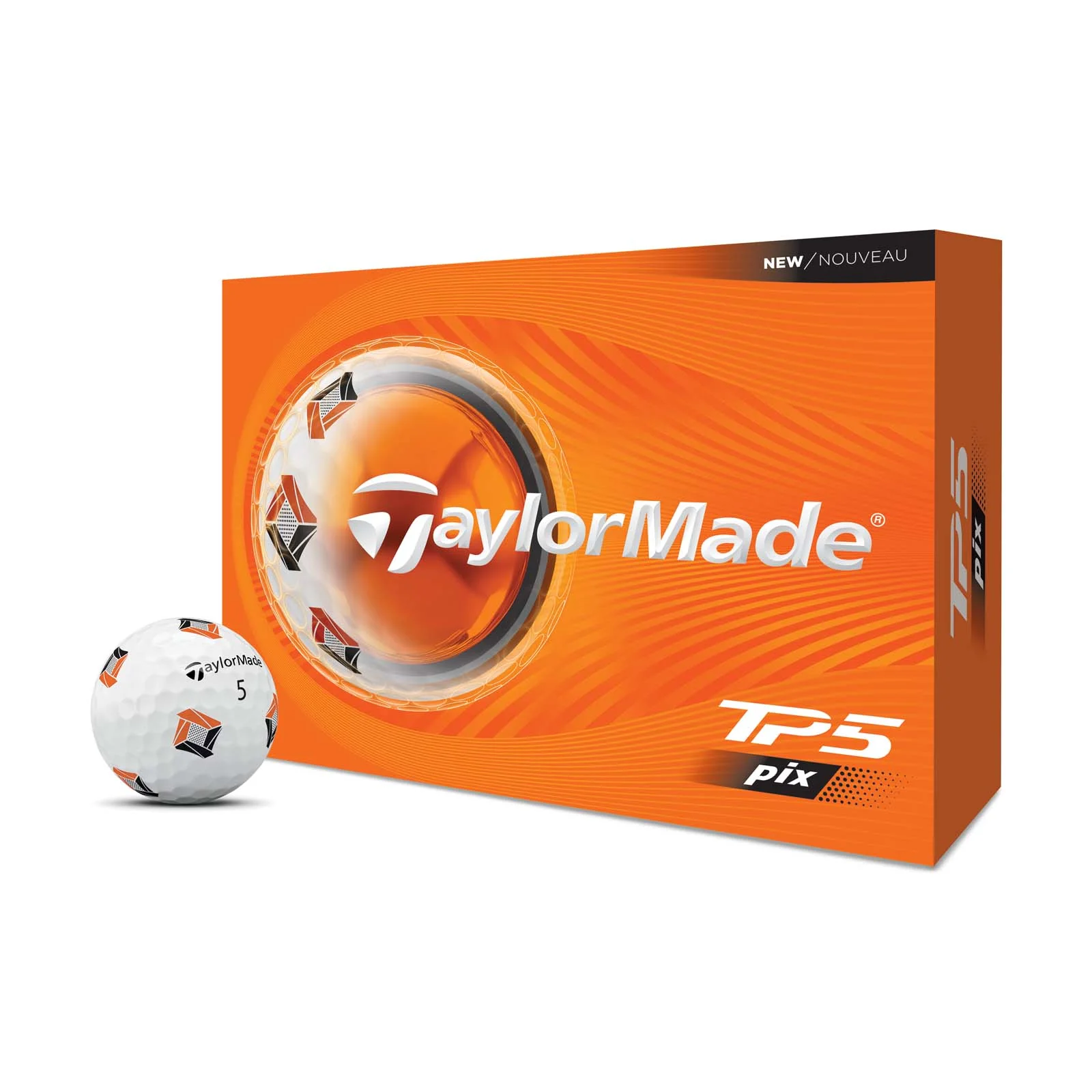 Taylormade TP5 Pix 3.0 2026 White Golf Balls - Image 6