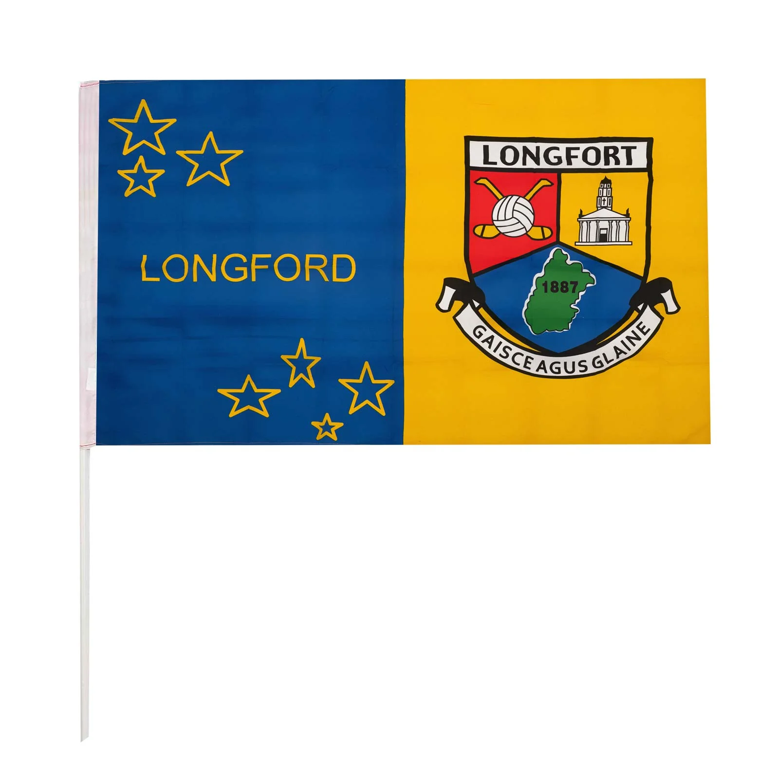 TCF Longford GAA Handheld Flag