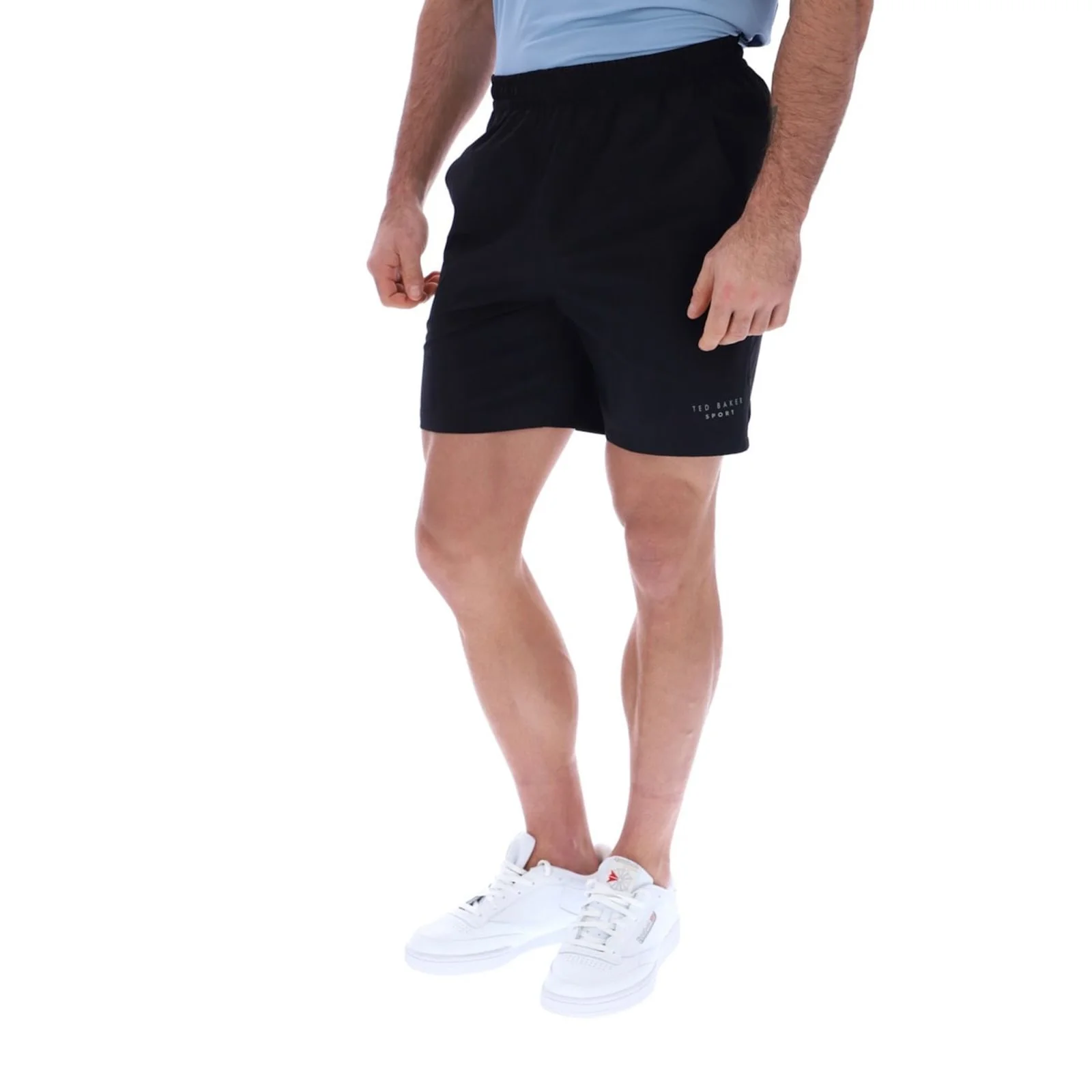 Ted Baker Sport Womens STANLEY Lightweight 7" Woven Training Shorts Black - Image 3