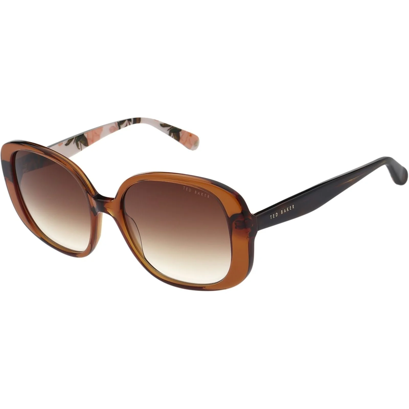 Ted Baker Unisex Emilia Sunglasses Crystal Caramel - Image 2
