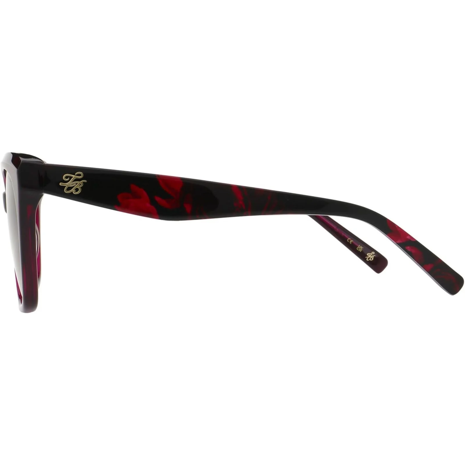 Ted Baker Unisex Lina Sunglasses Crystal Berry - Image 3