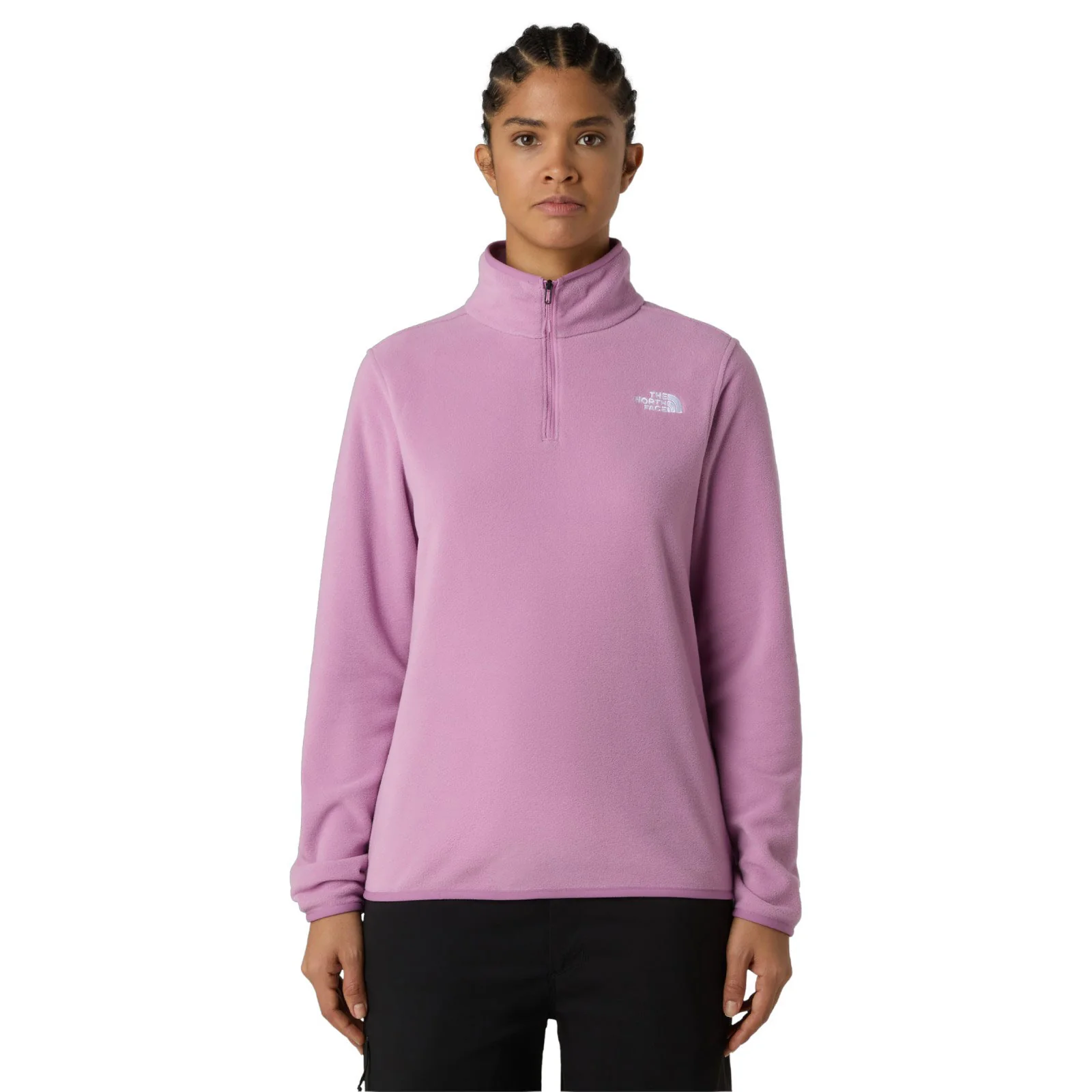 THE NORTH FACE W GLACIER QTR ZIP Pink