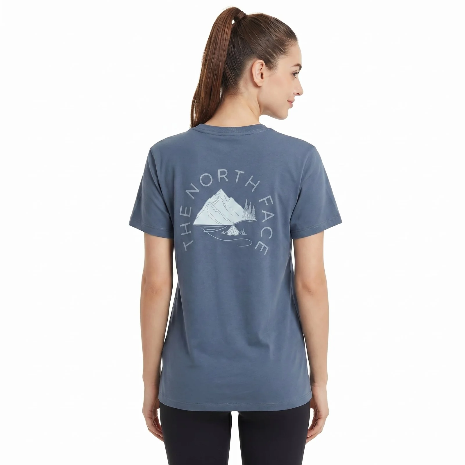 THE NORTH FACE W MONTE REG SS TEE Grey - Image 2