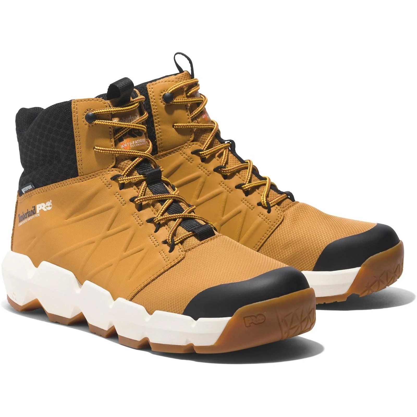 Timberland Pro Mens Morphix 6" Safety Boot Wheat - Image 6