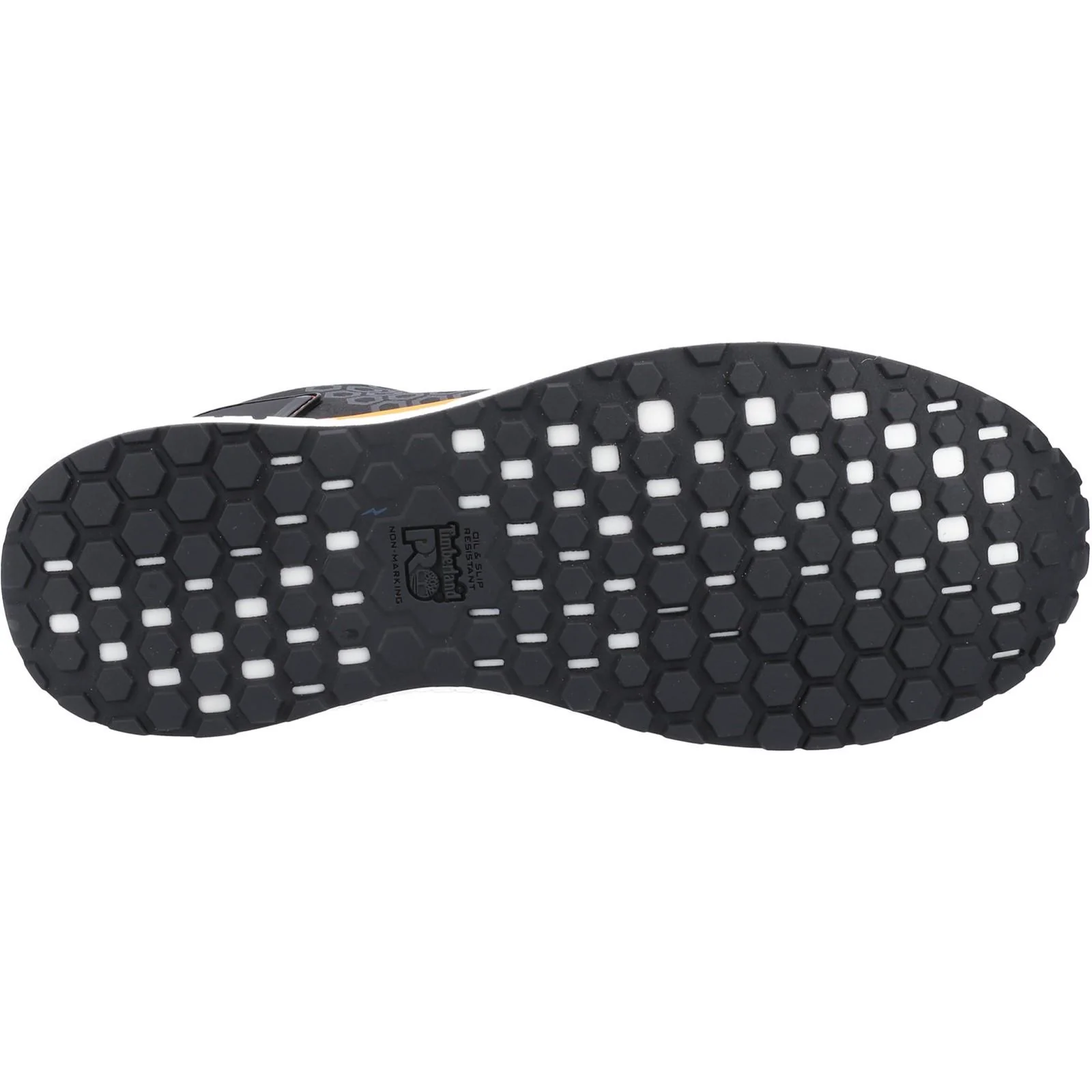 Timberland Pro Mens Reaxion Composite Safety Trainer Black/Orange - Image 3