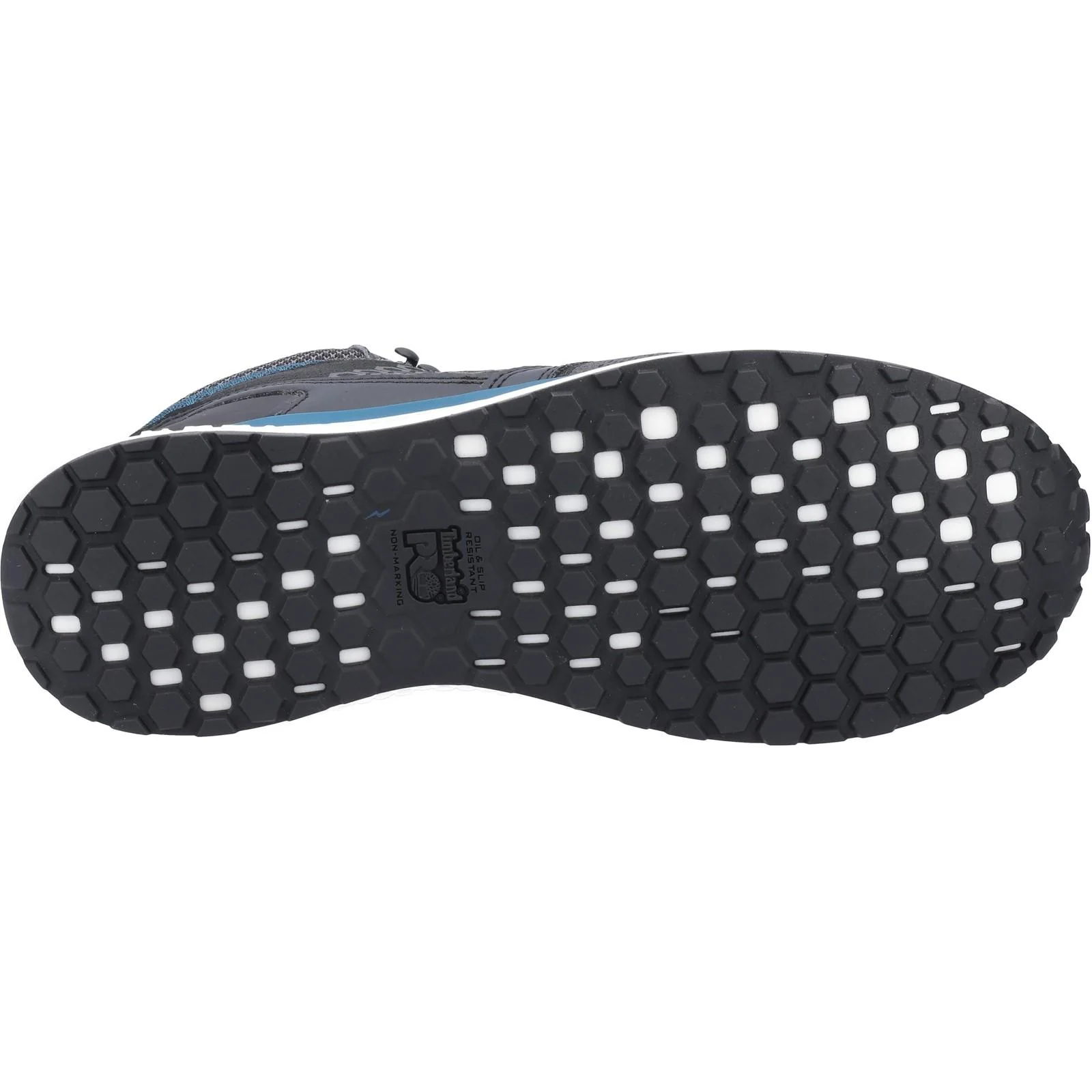 Timberland Pro Mens Reaxion Mid Composite Safety Boot Black/Blue - Image 2