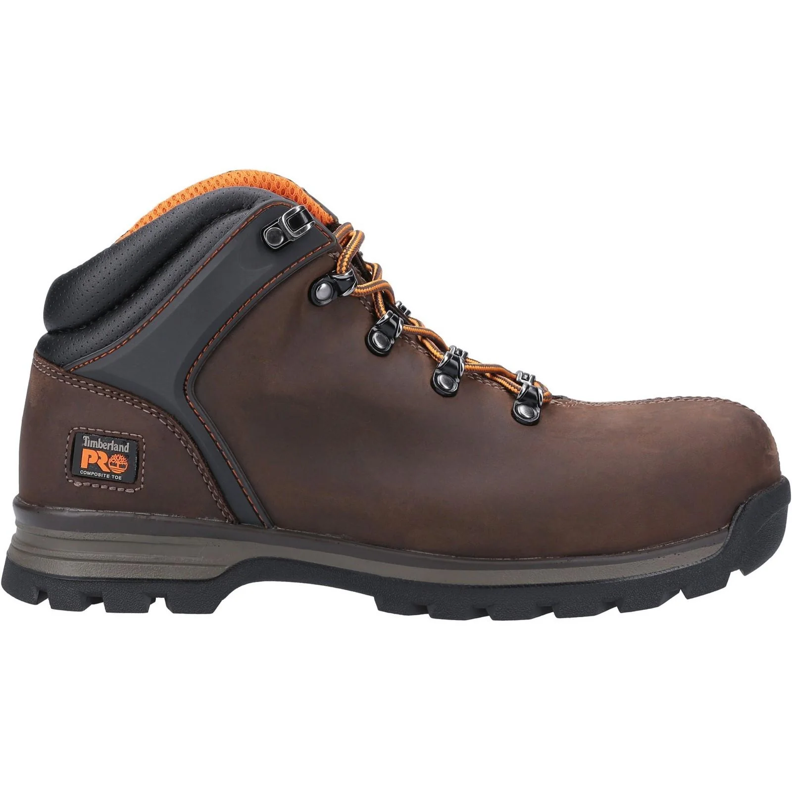 Timberland Pro Mens Splitrock XT Composite Safety Toe Work Boot Brown