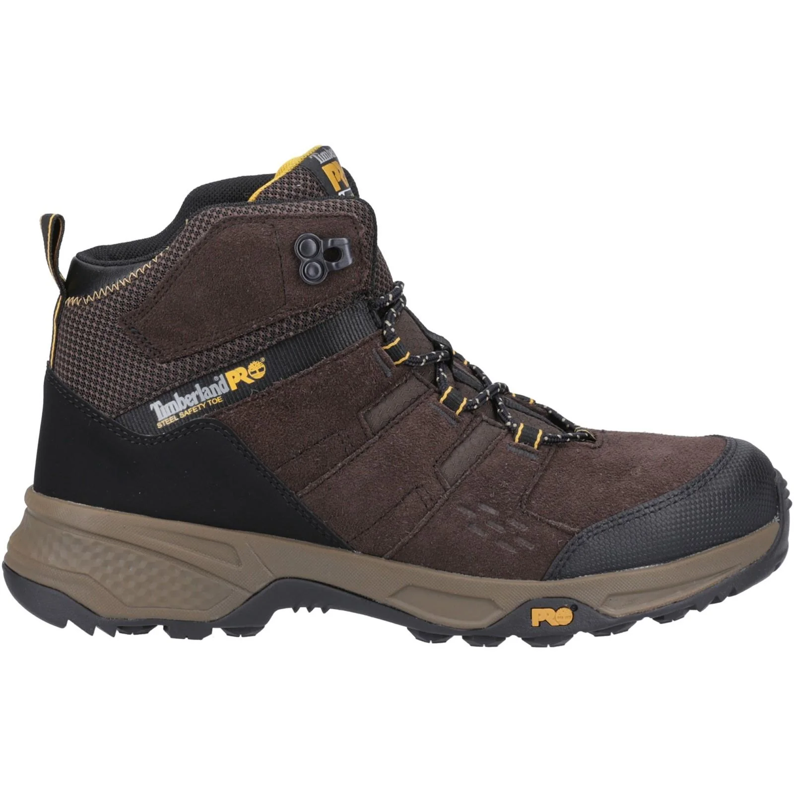 Timberland Pro Mens Switchback Safety Boot Dark Brown