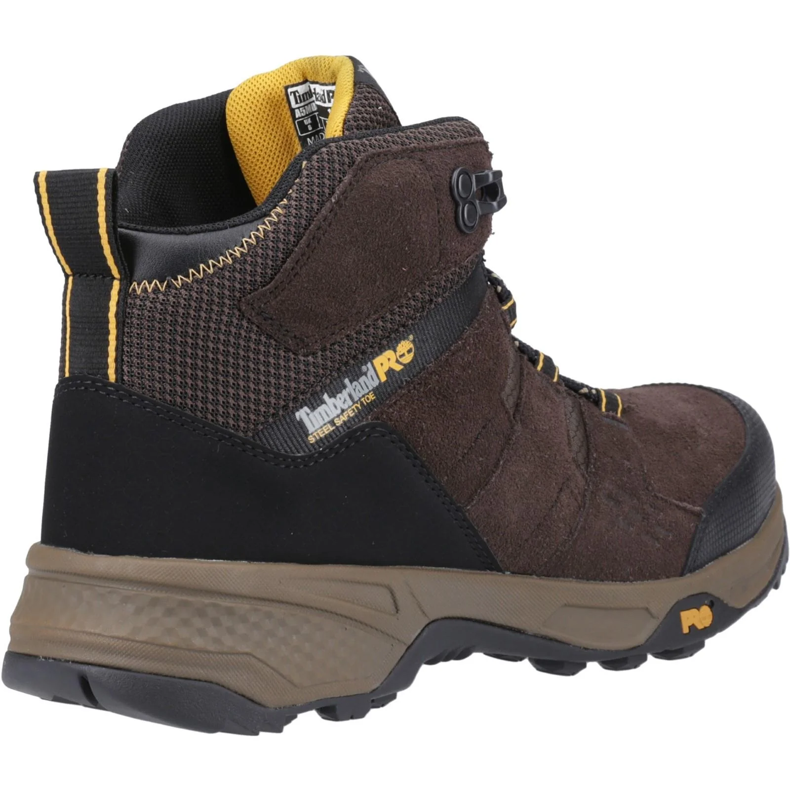Timberland Pro Mens Switchback Safety Boot Dark Brown - Image 3