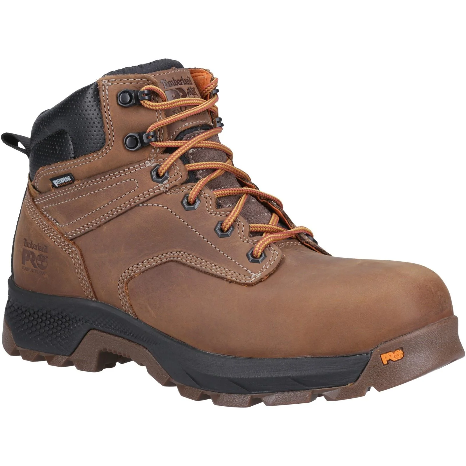Timberland Pro Mens Titan 6" Safety Boot Brown - Image 6