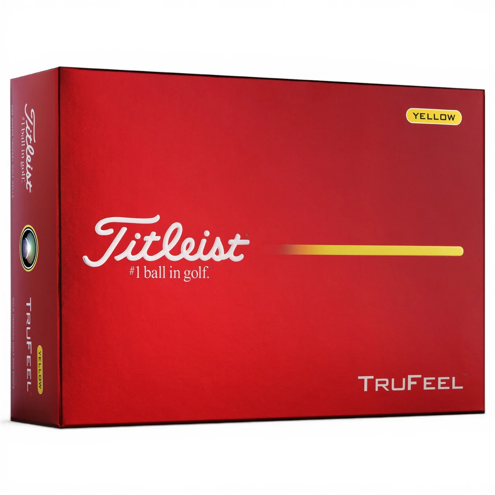 Titleist Trufeel 2026 Dozen Yellow Golf Balls