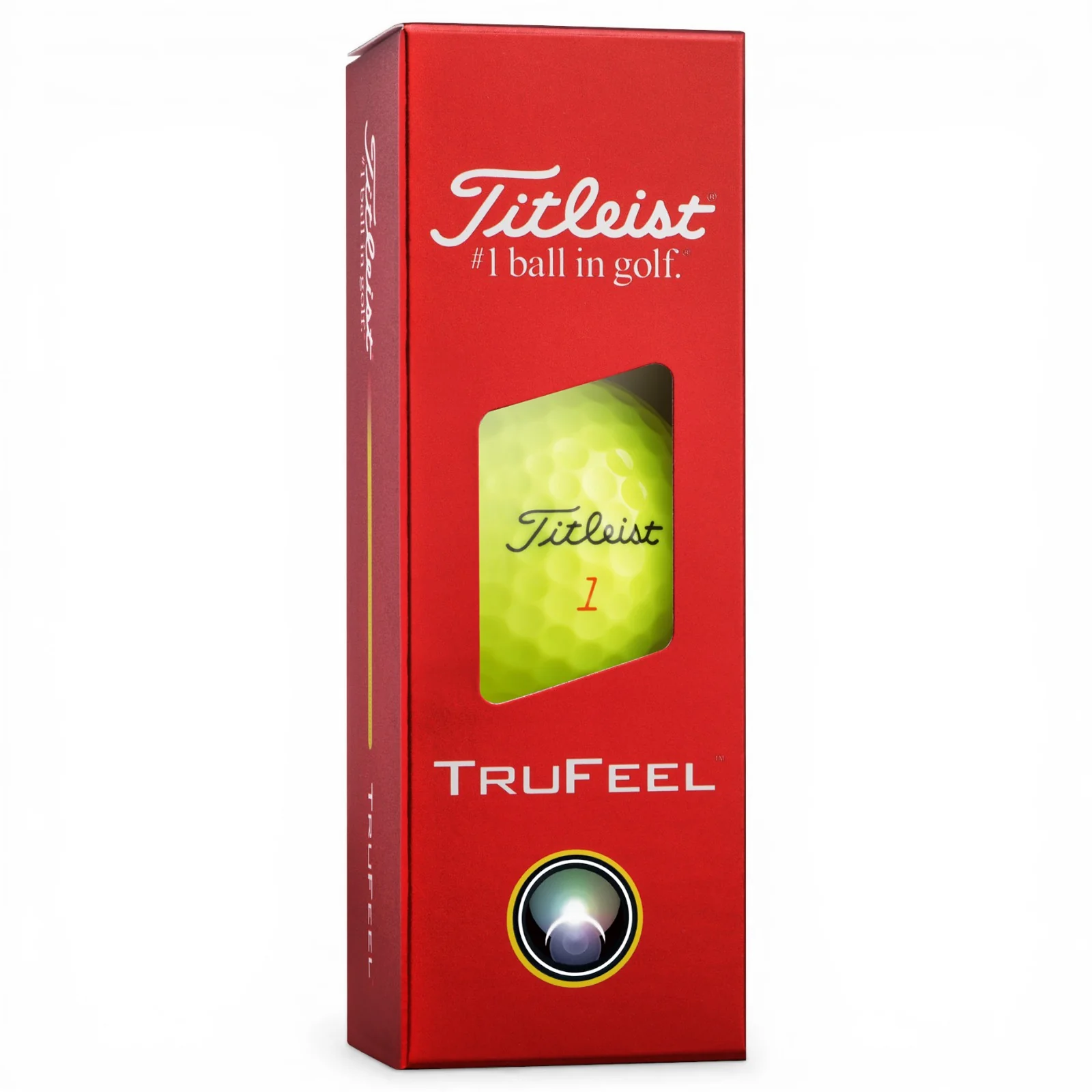 Titleist Trufeel 2026 Dozen Yellow Golf Balls - Image 4