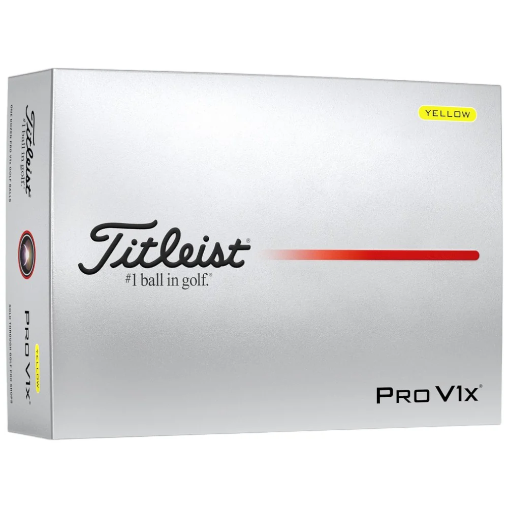 Titleist 2025 PRO V1X Golf Balls - Dozen Pack