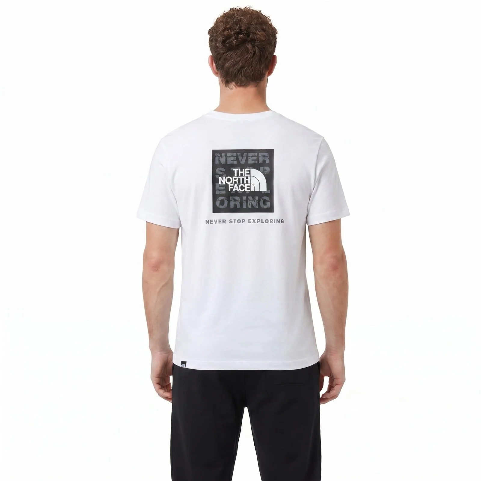 The North Face Blanca Box Logo Regular-Fit Mens T-Shirt - Image 2