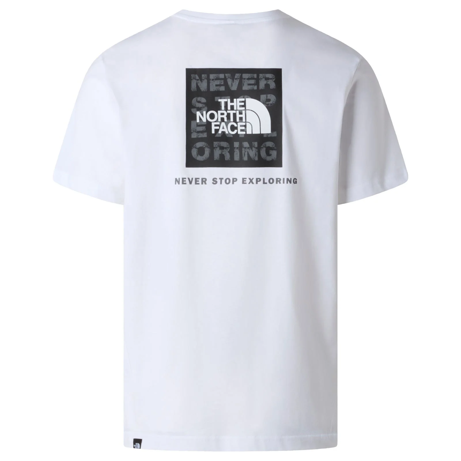 The North Face Blanca Box Logo Regular-Fit Mens T-Shirt - Image 4