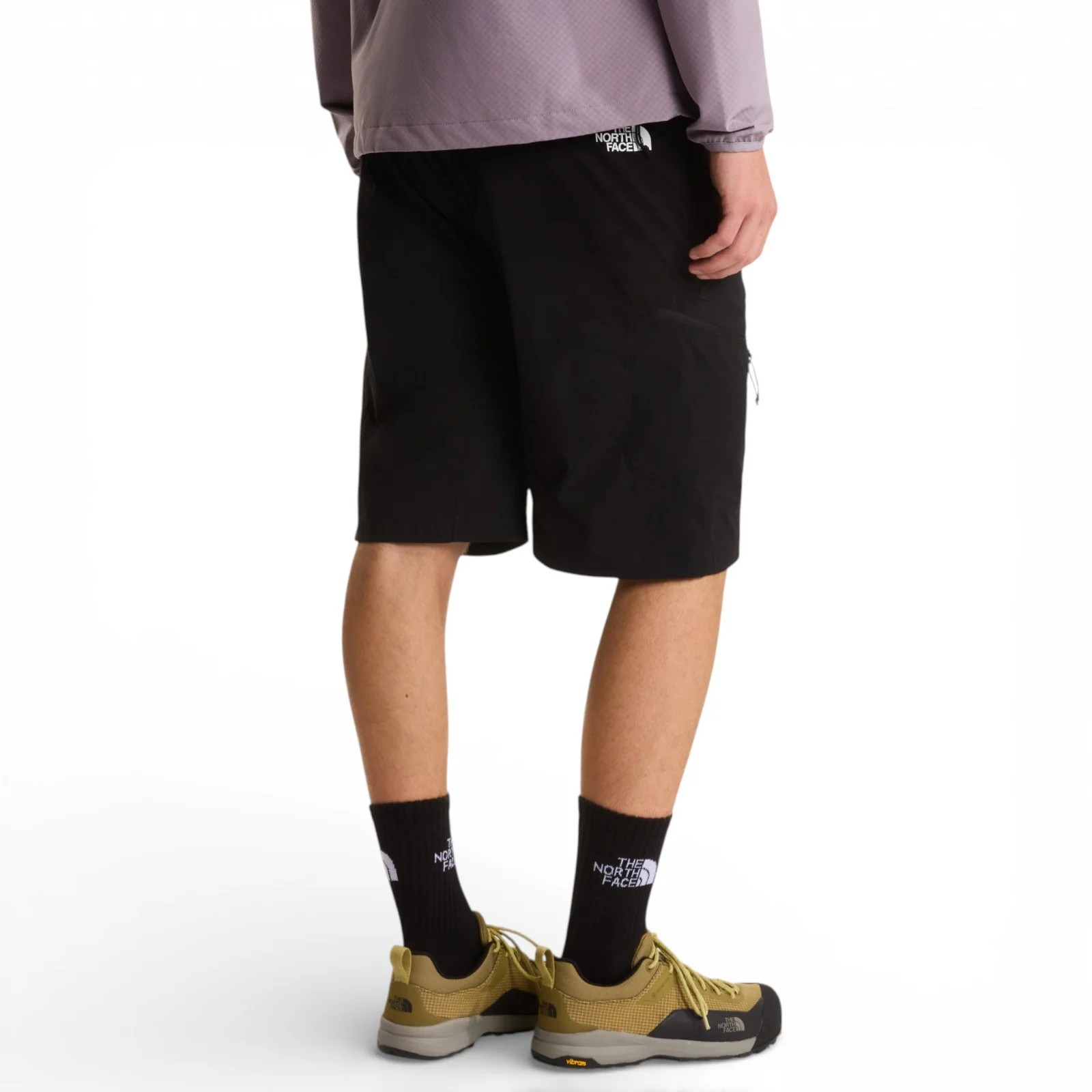 TNF Mens EXPLORATION Shorts Black - Image 2