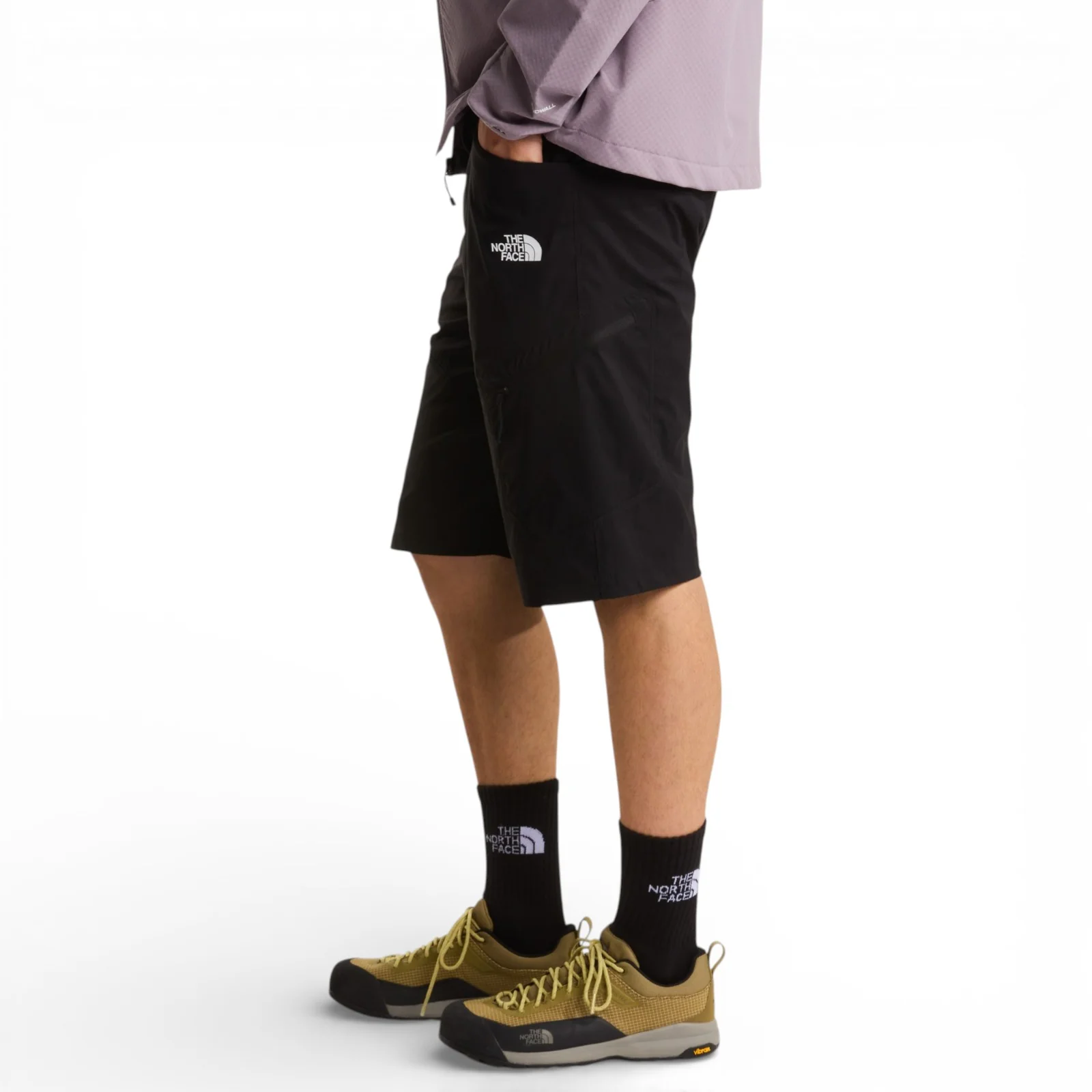 TNF Mens EXPLORATION Shorts Black - Image 3